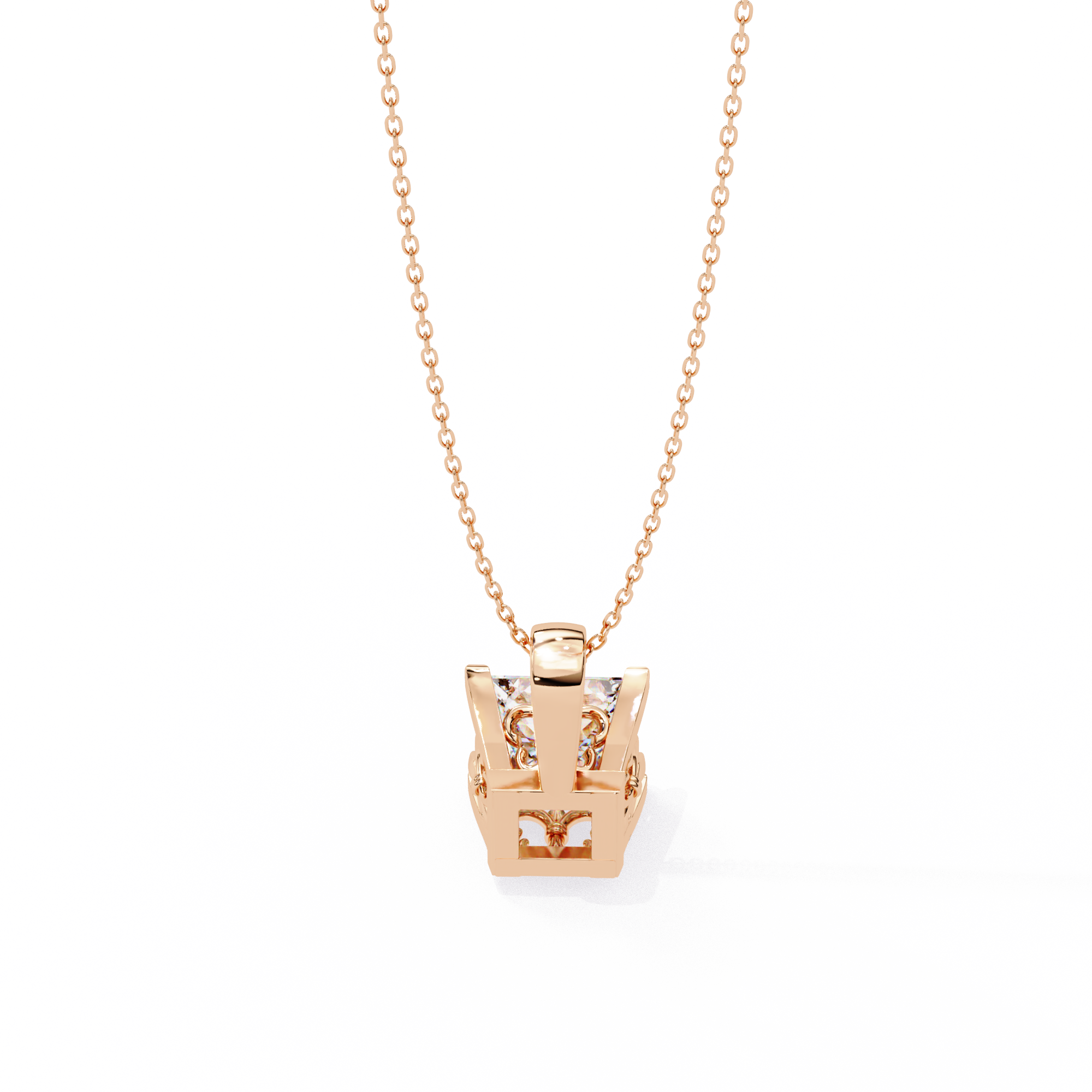 Karine Solitaire Pendant