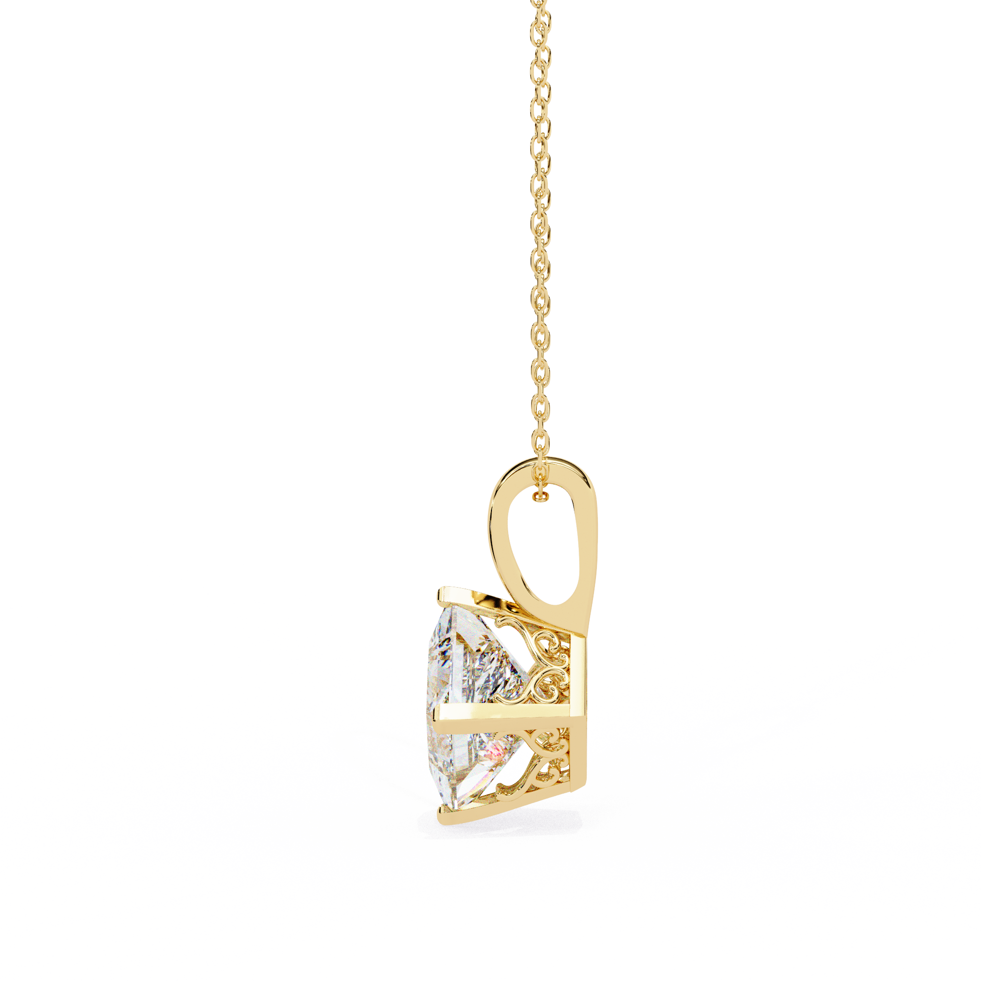 Octavia Solitaire Pendant