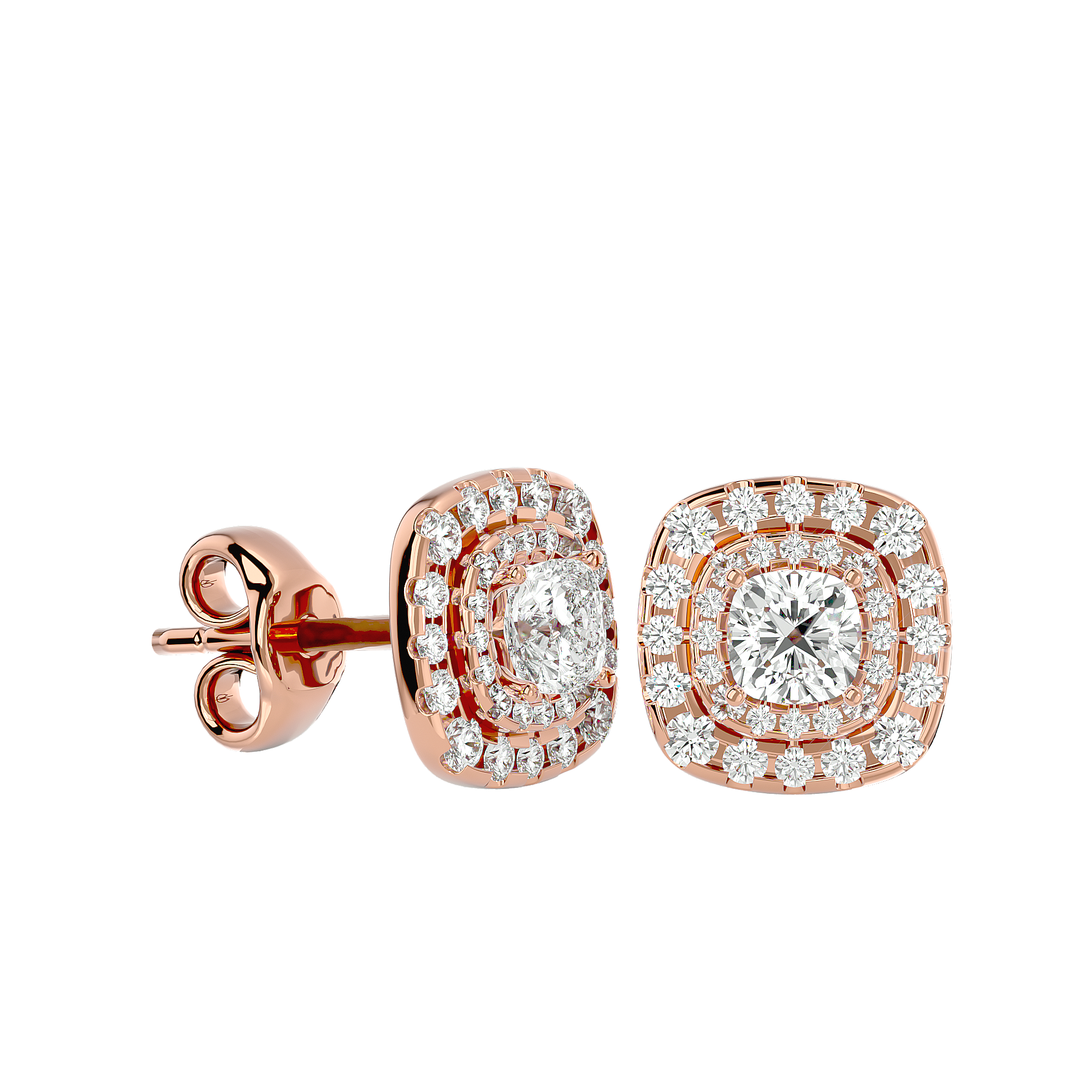 Virginia Solitaire Earring