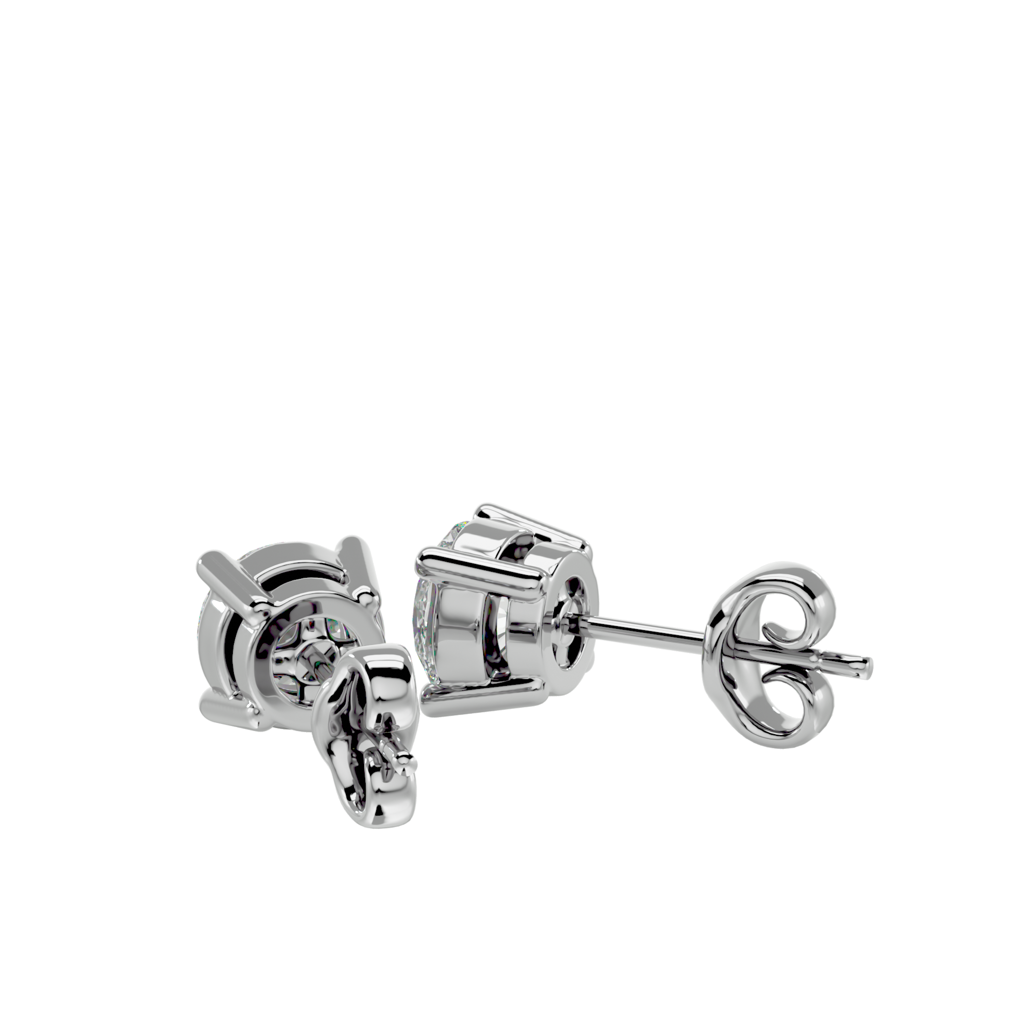 Anna Solitaire Earring