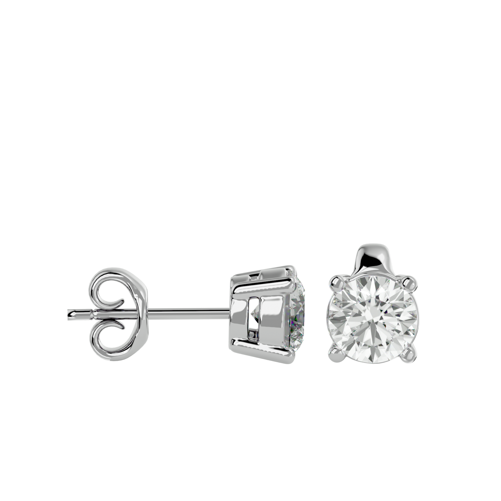Anna Solitaire Earring