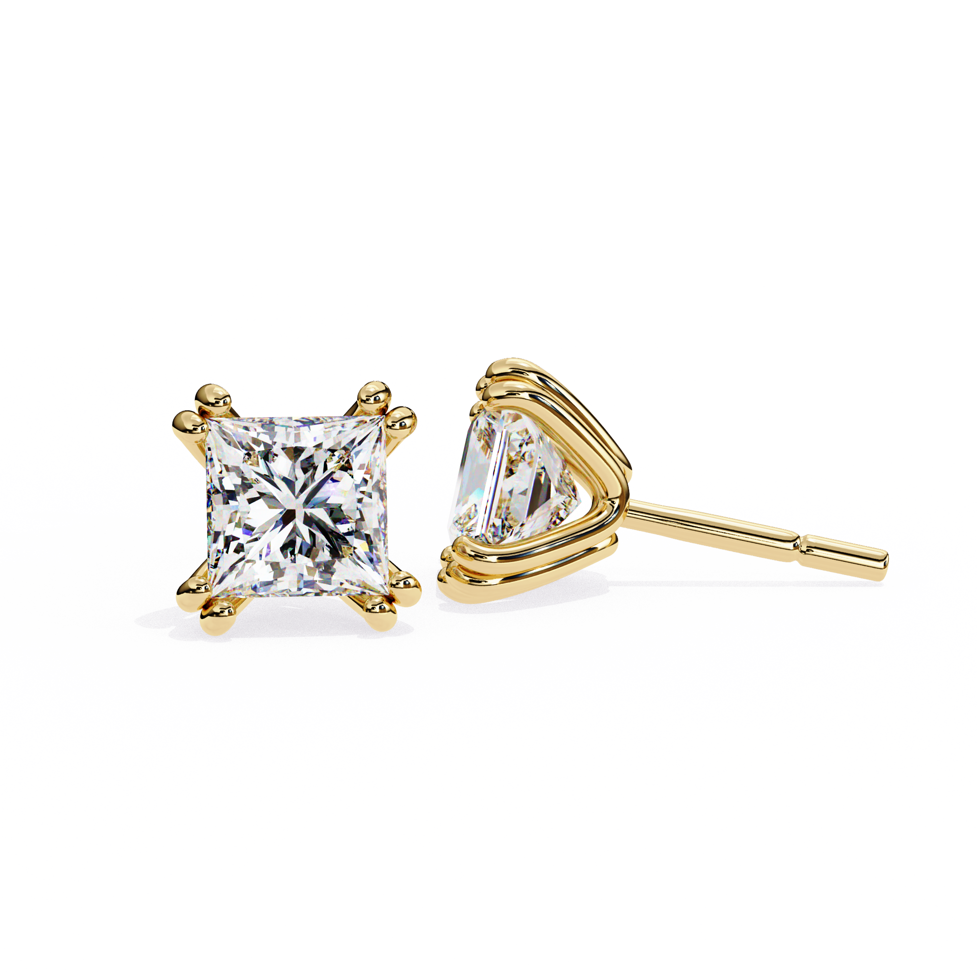 Serena Solitaire Earring