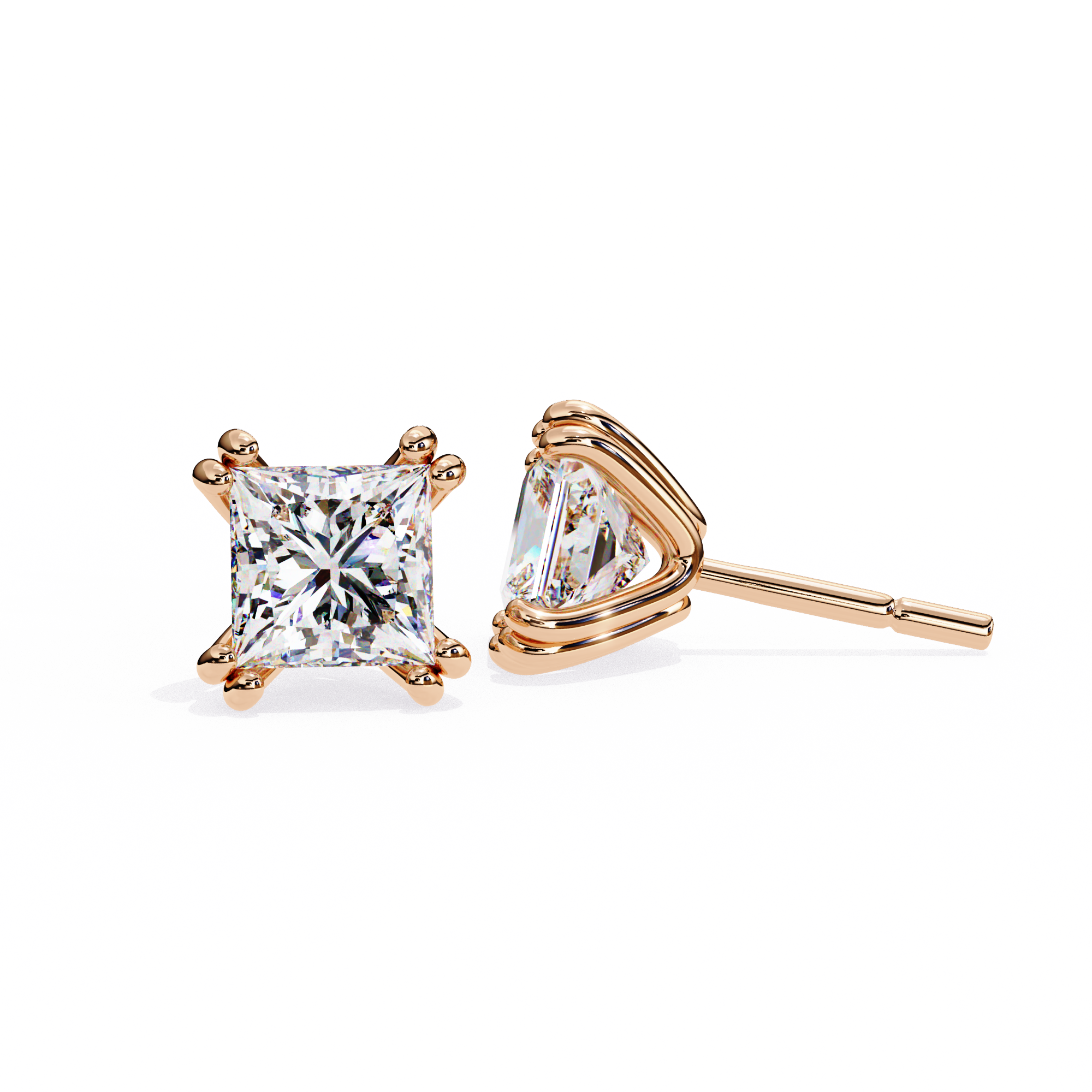 Serena Solitaire Earring