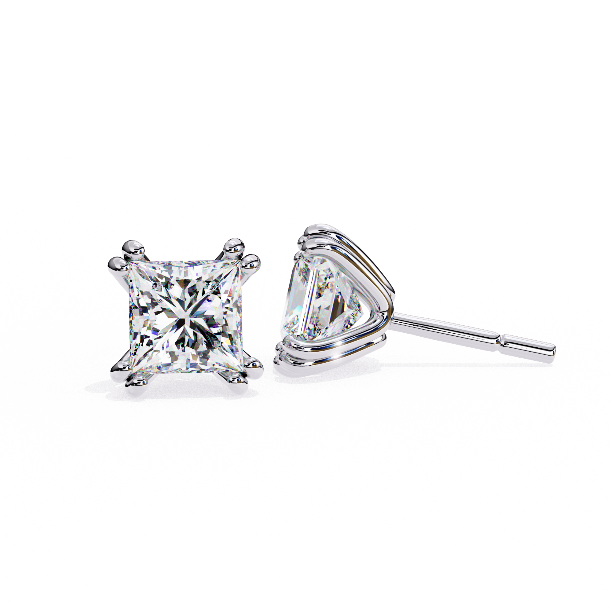 Serena Solitaire Earring