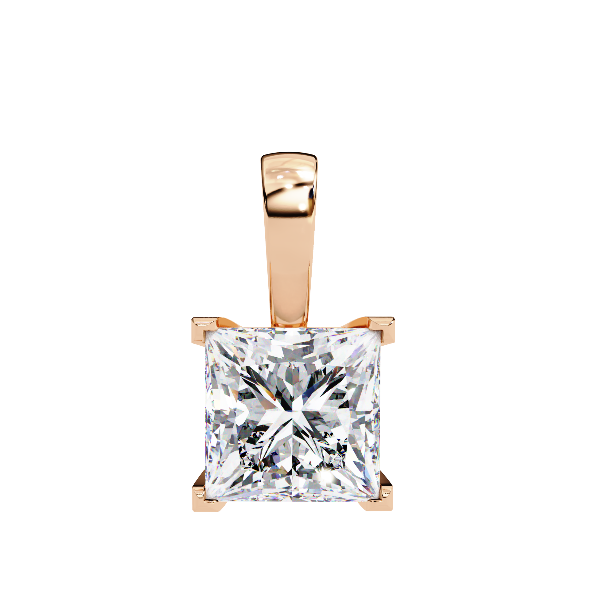 Karine Solitaire Pendant