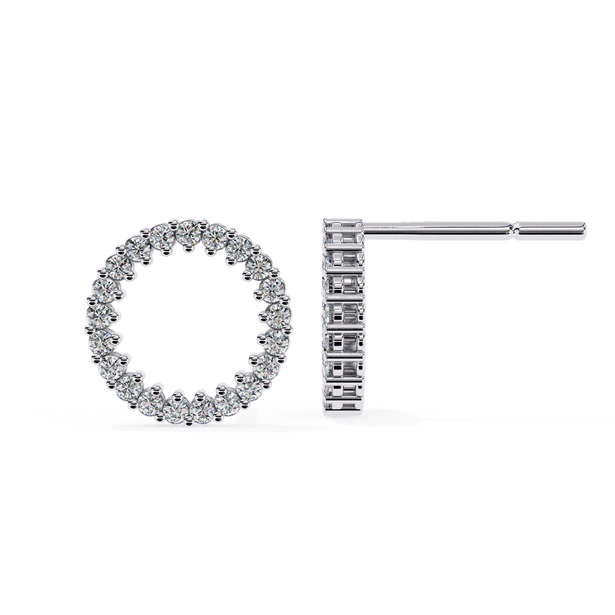 Trinity Diamond Earring