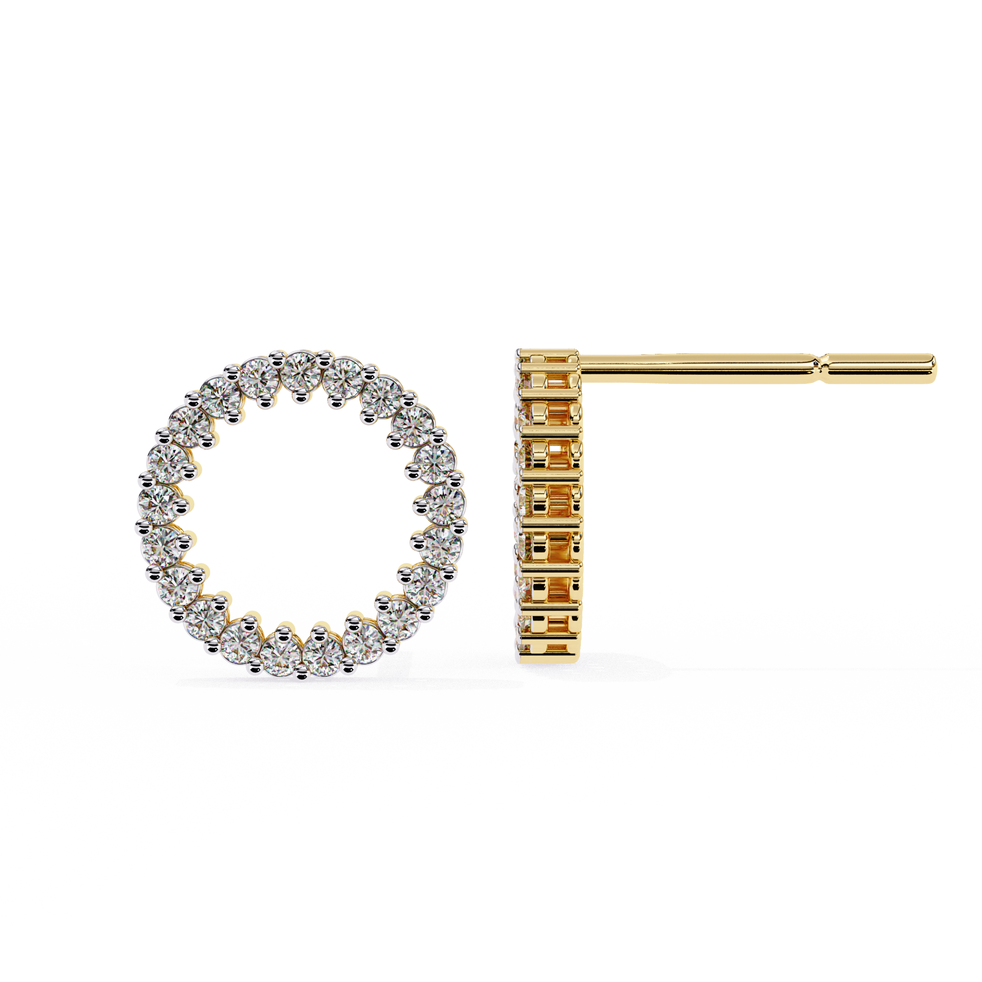 Trinity Diamond Earring