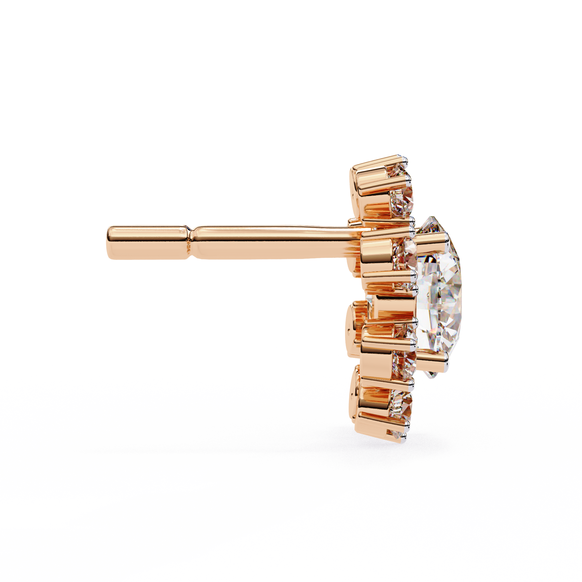 Olivia Solitaire Earring