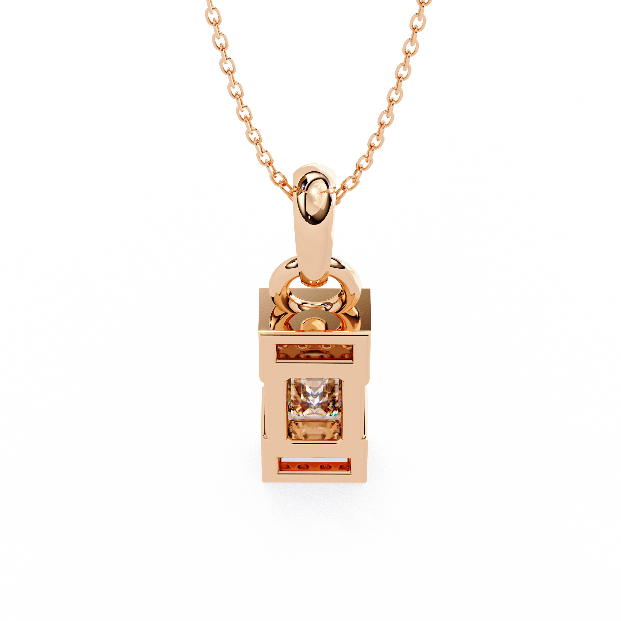 Brooklyn Solitaire Pendant