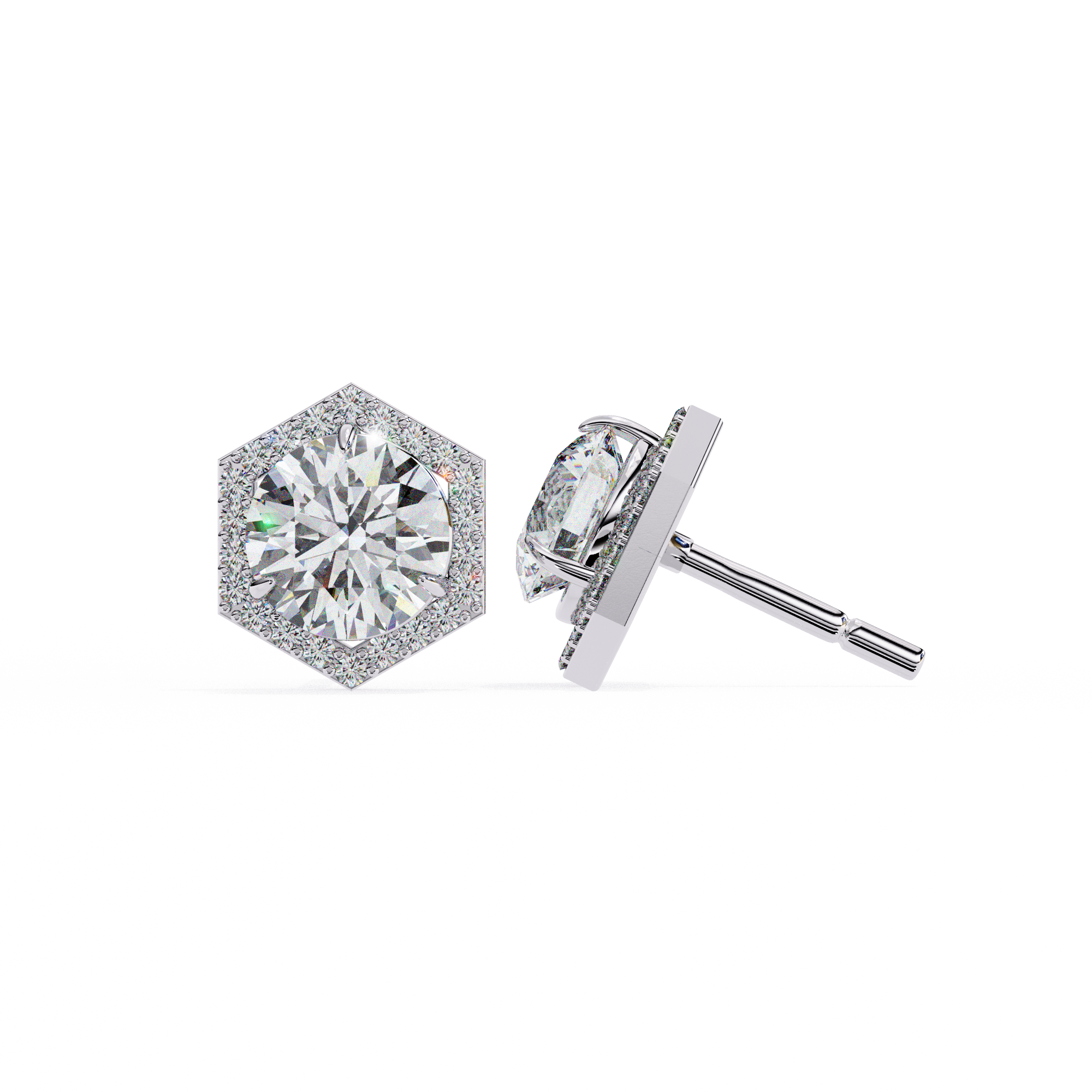Mila Solitaire Earring