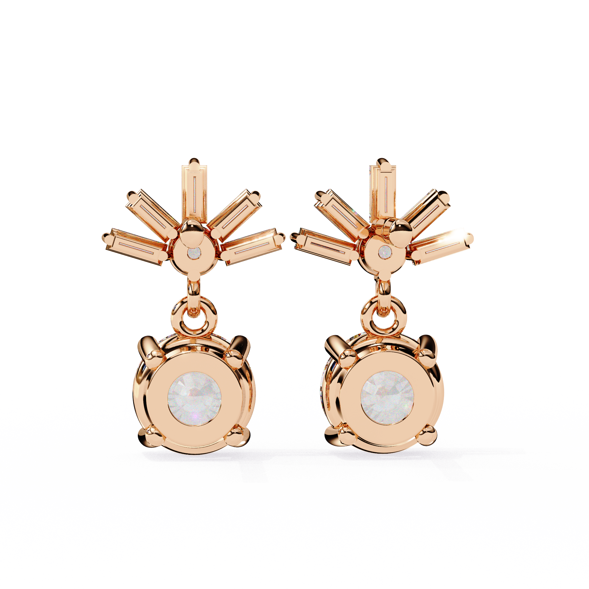 Valentina Solitaire Earring