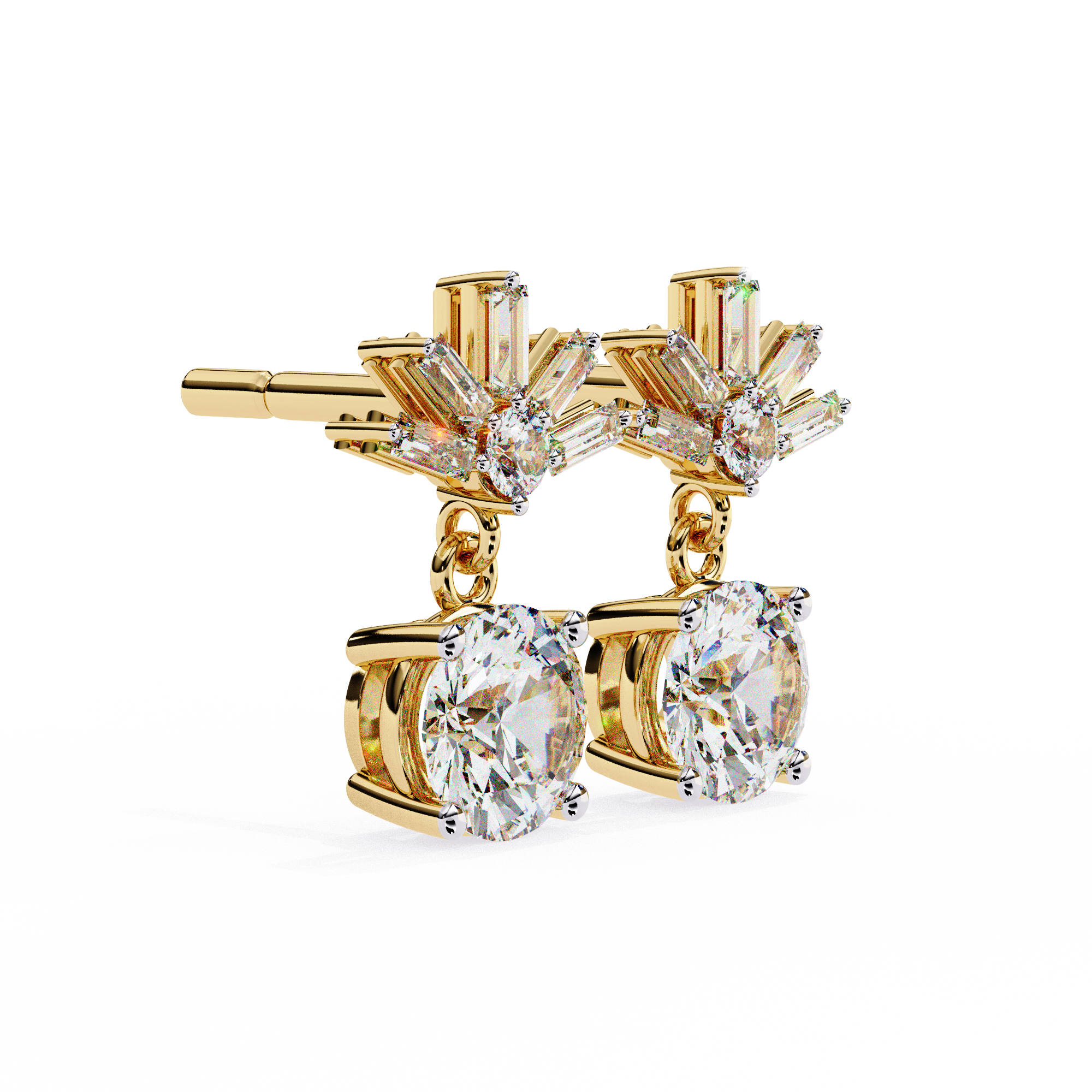 Valentina Solitaire Earring