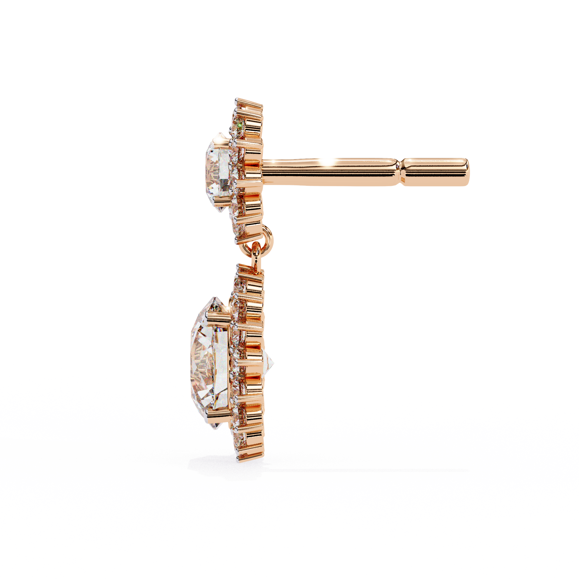 Violetta Solitaire Earring