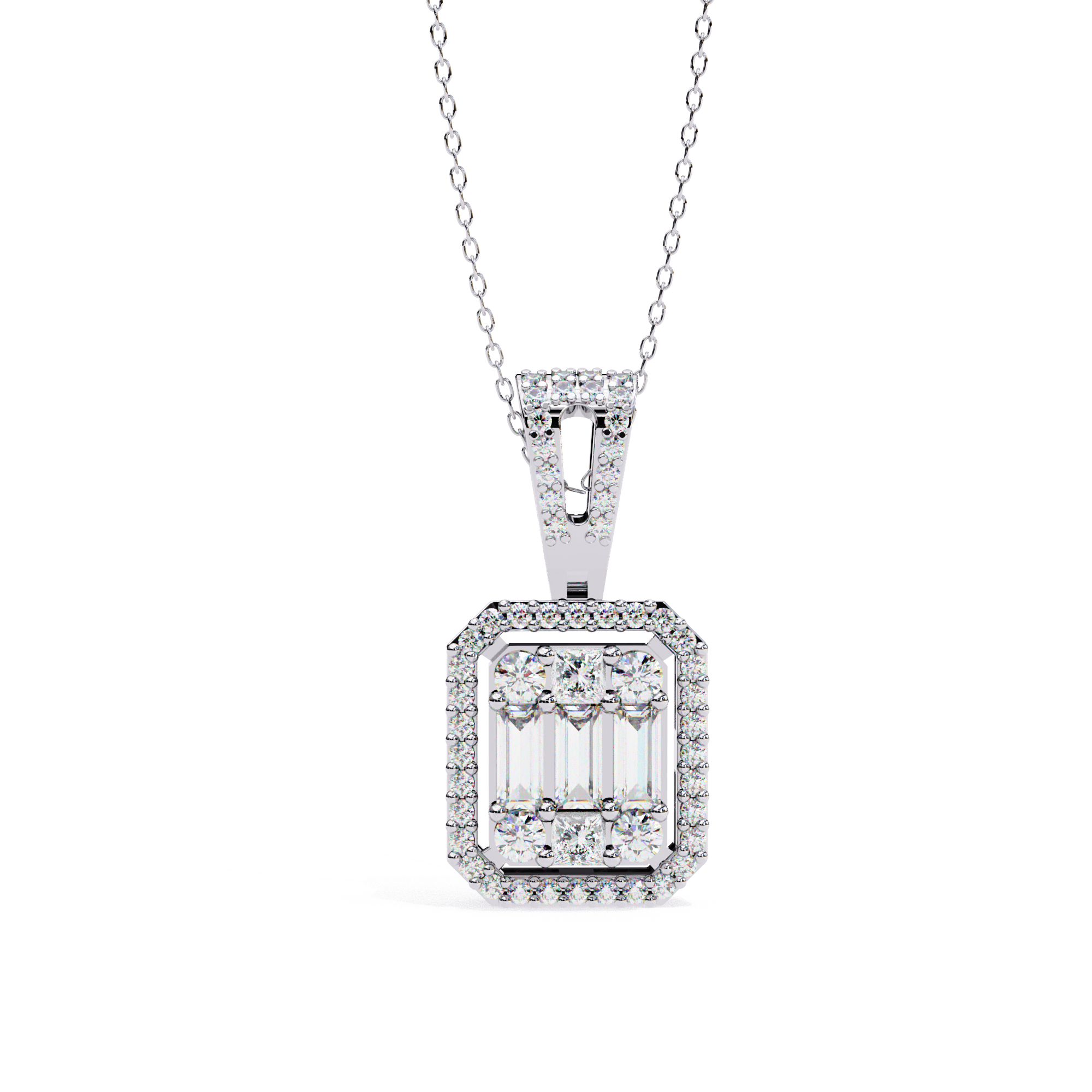 Ophelia Diamond  Pendant