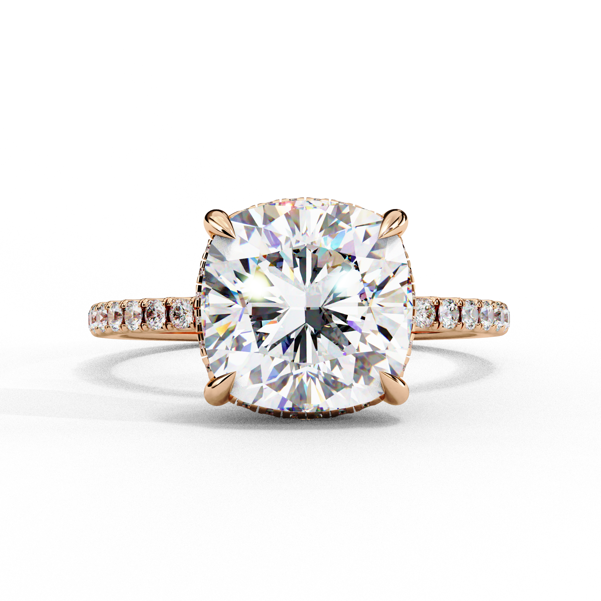 Paisley Solitaire Ring