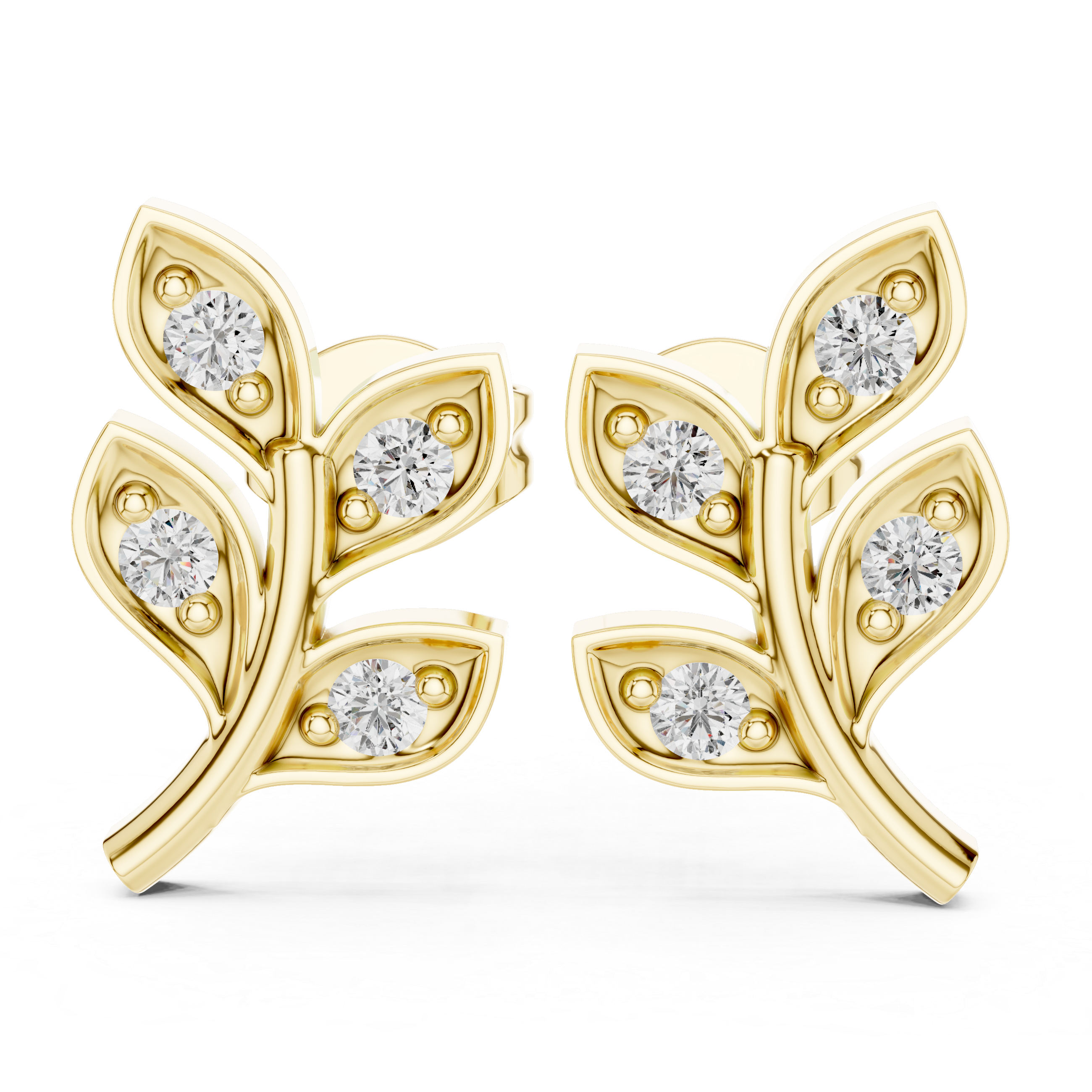 Flora Diamond Earring