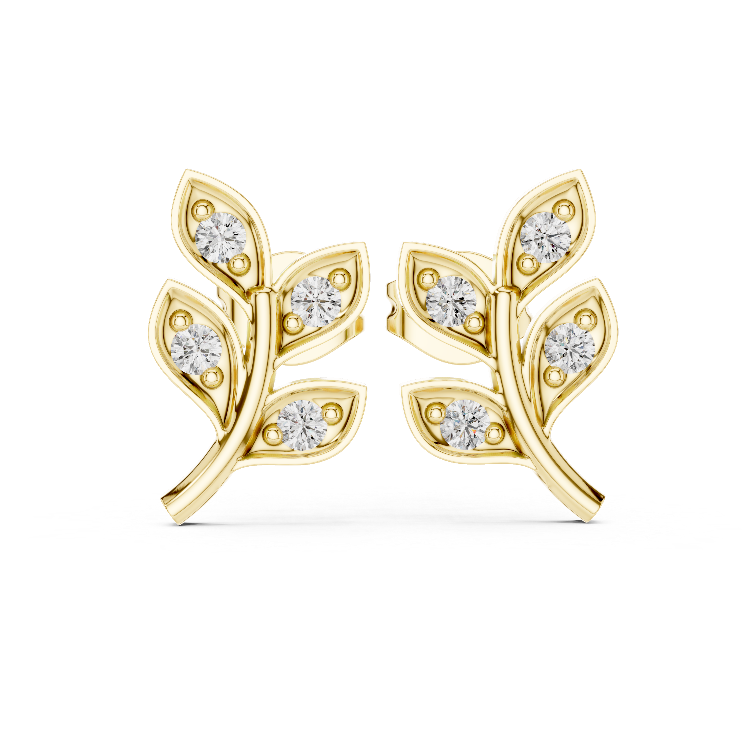 Flora Diamond Earring