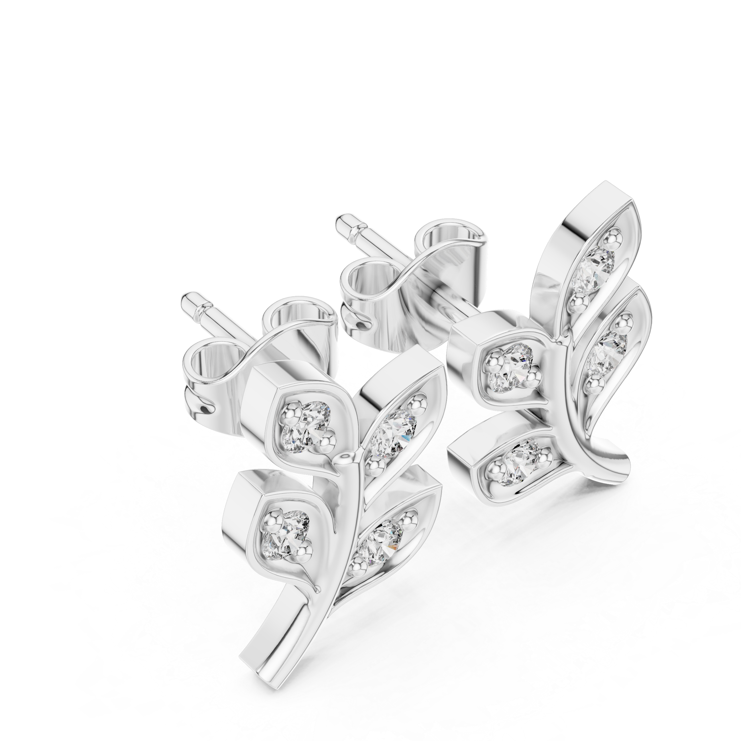 Flora Diamond Earring