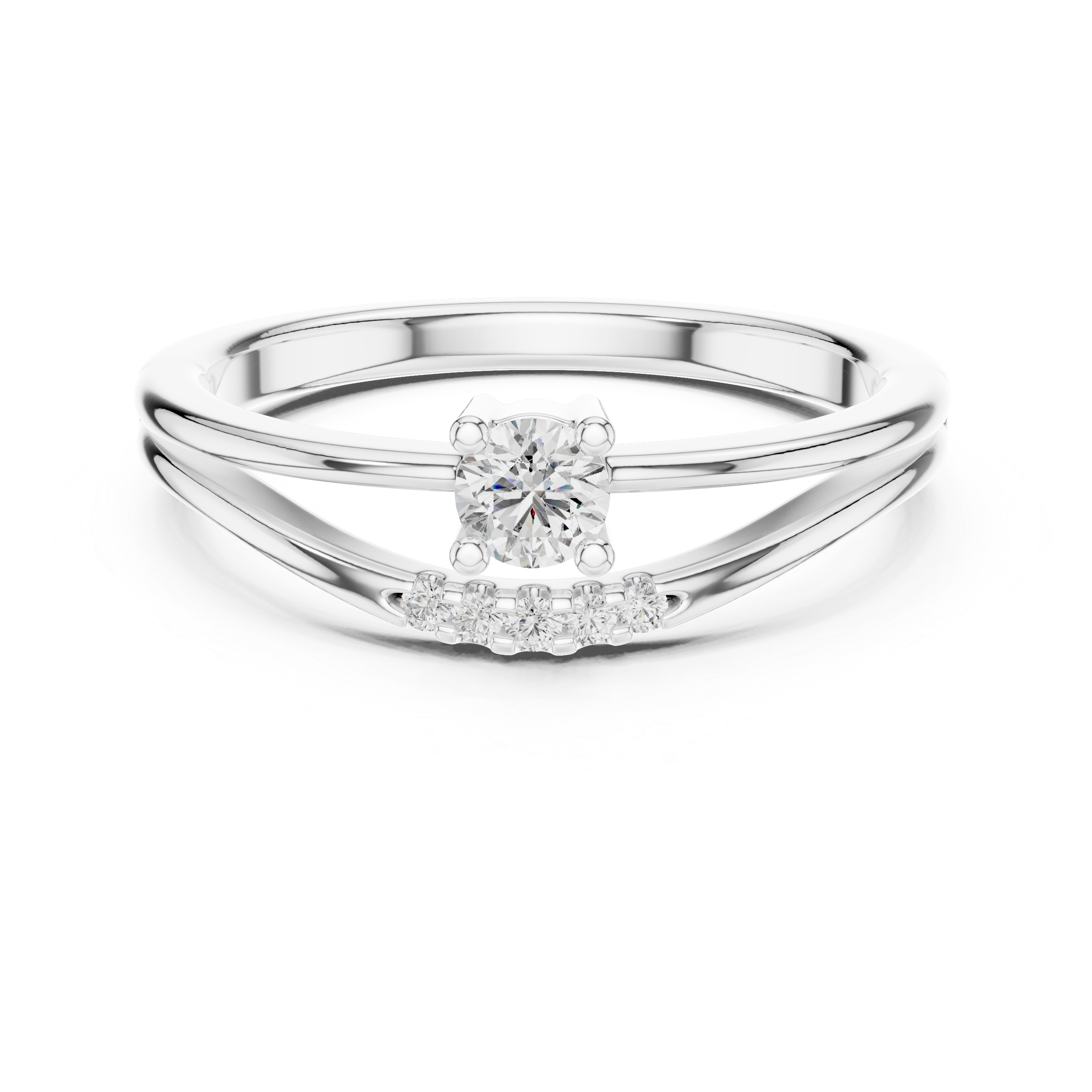 Gwendolyn Solitaire Ring