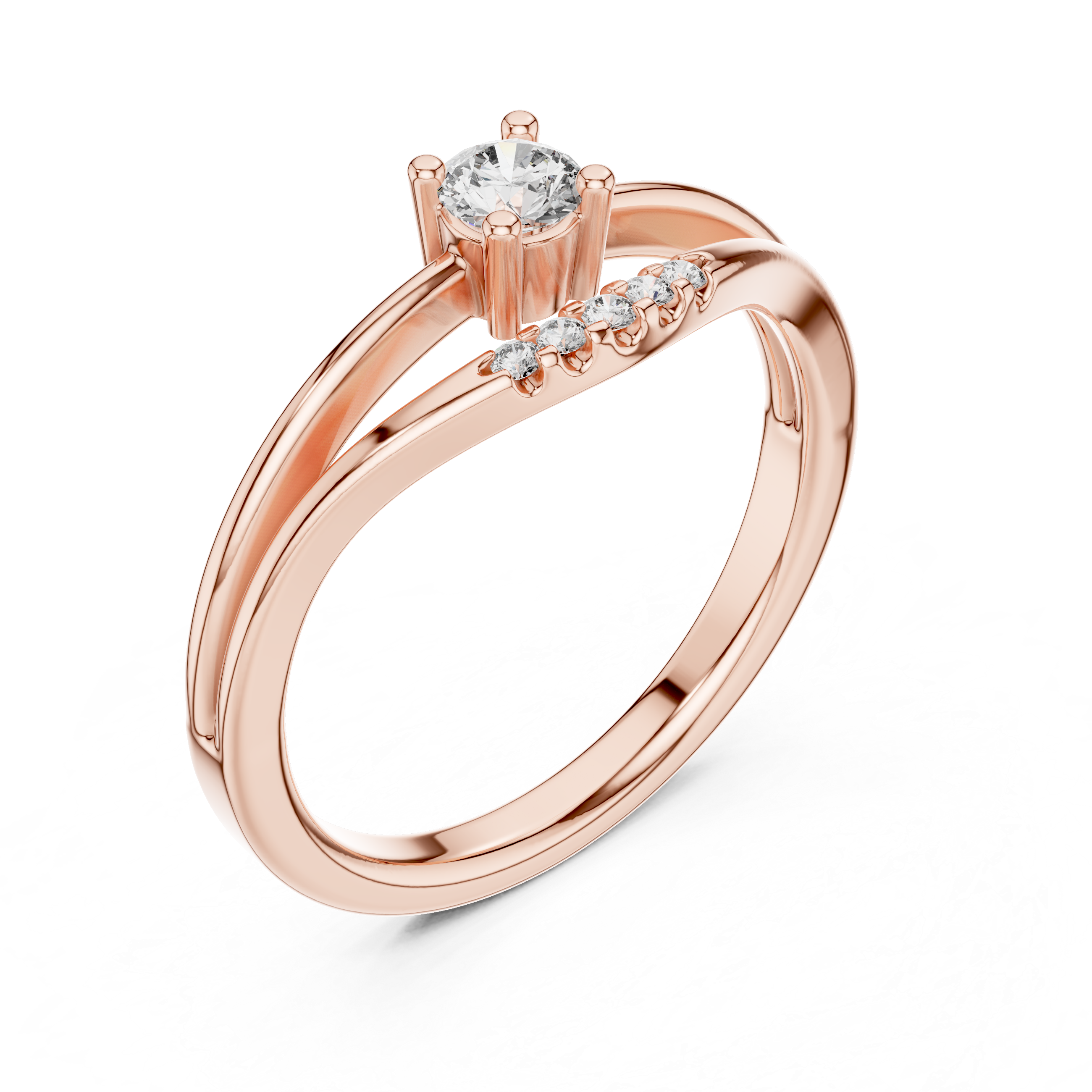 Gwendolyn Solitaire Ring