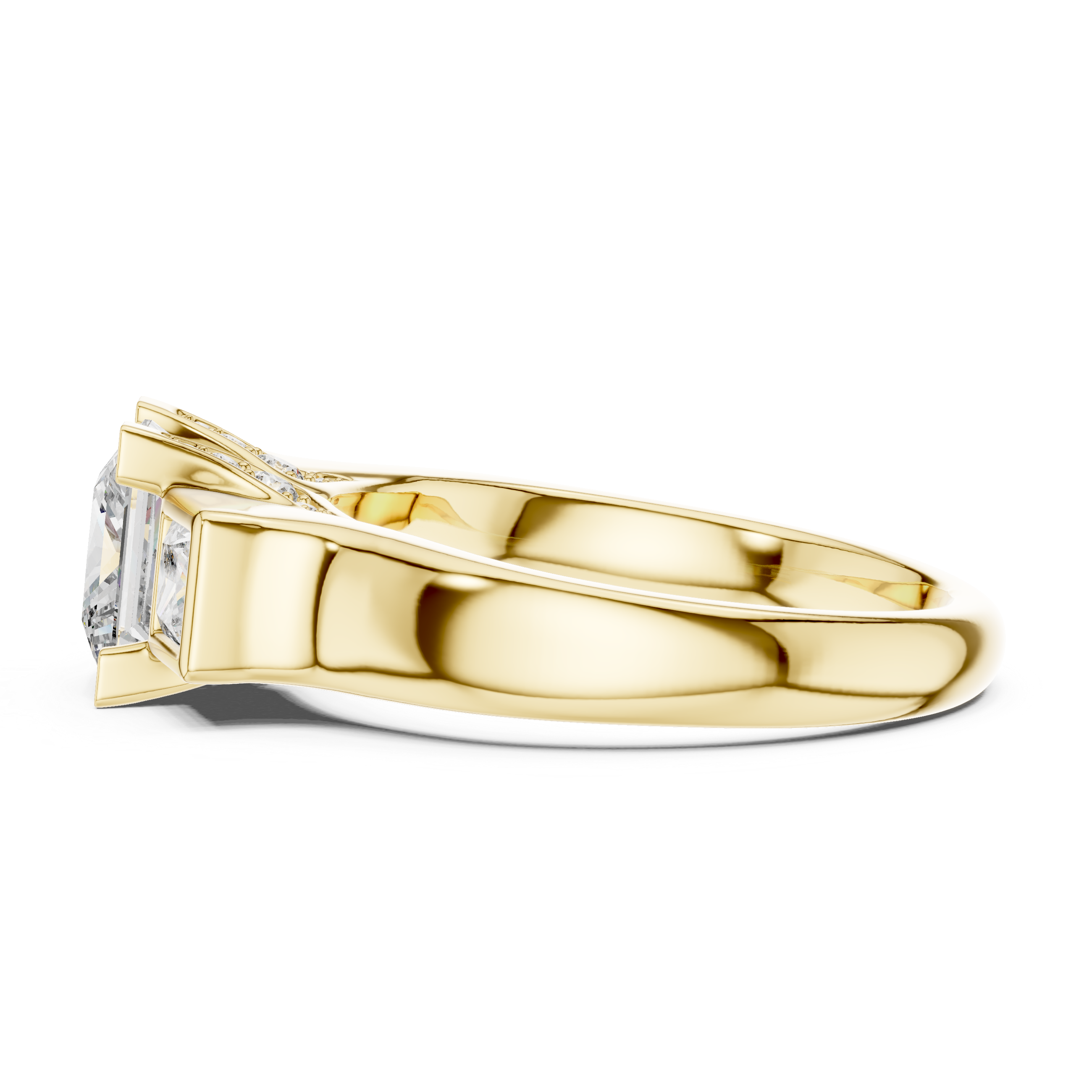 Genevieve Three Stone Ring