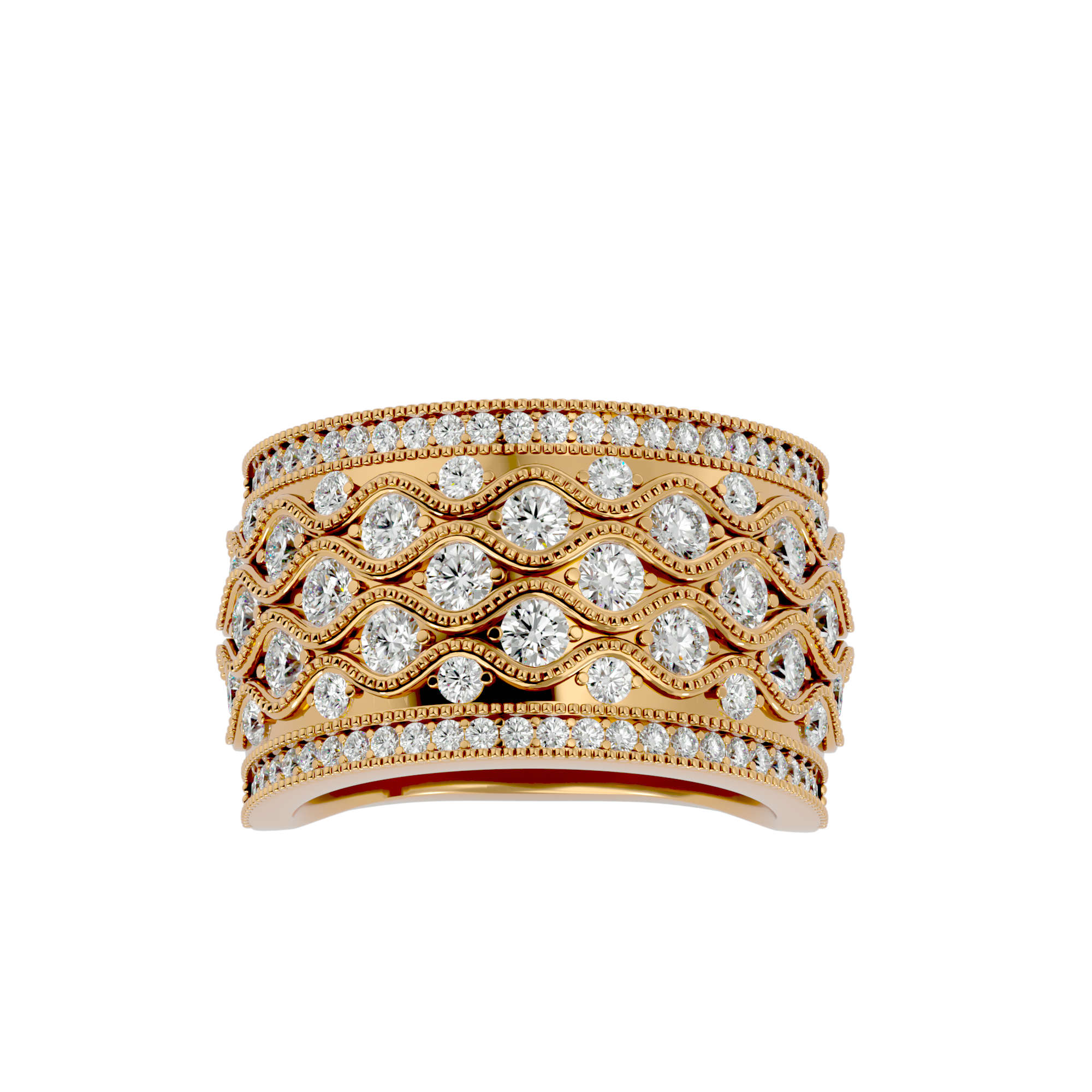 Lucinda Diamond Wedding Bands