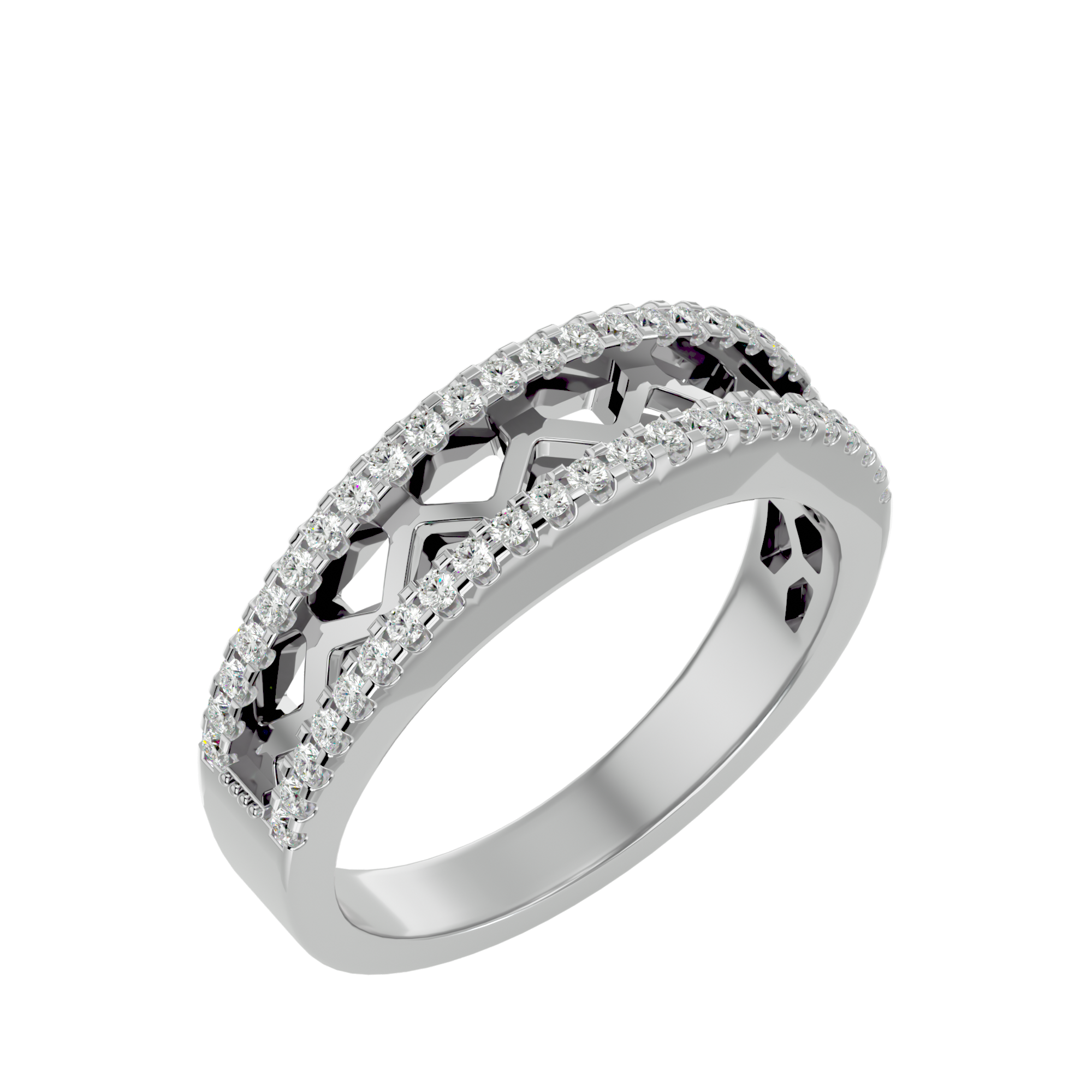 Madelina Diamond Wedding Bands