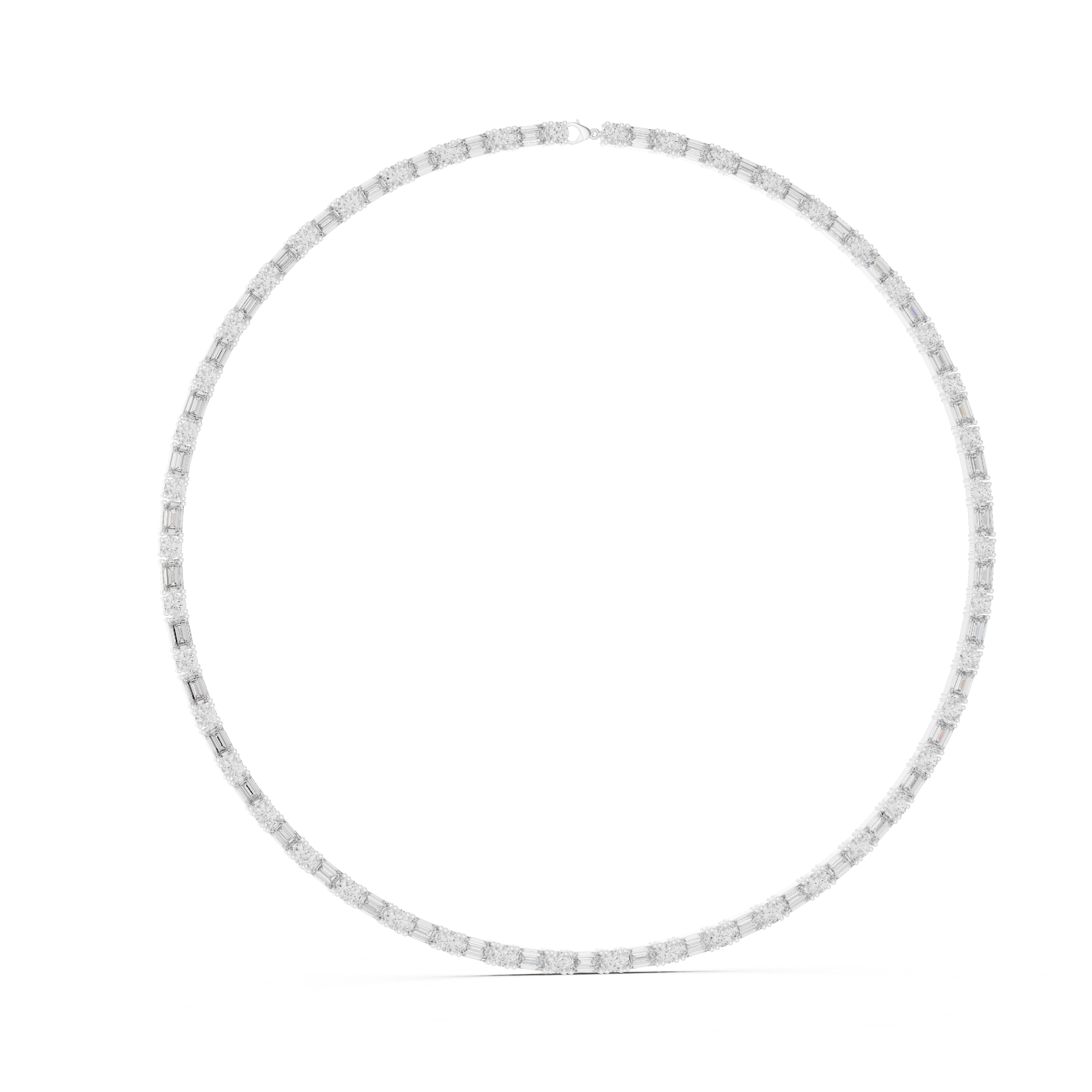 Zephyr Diamond Necklace