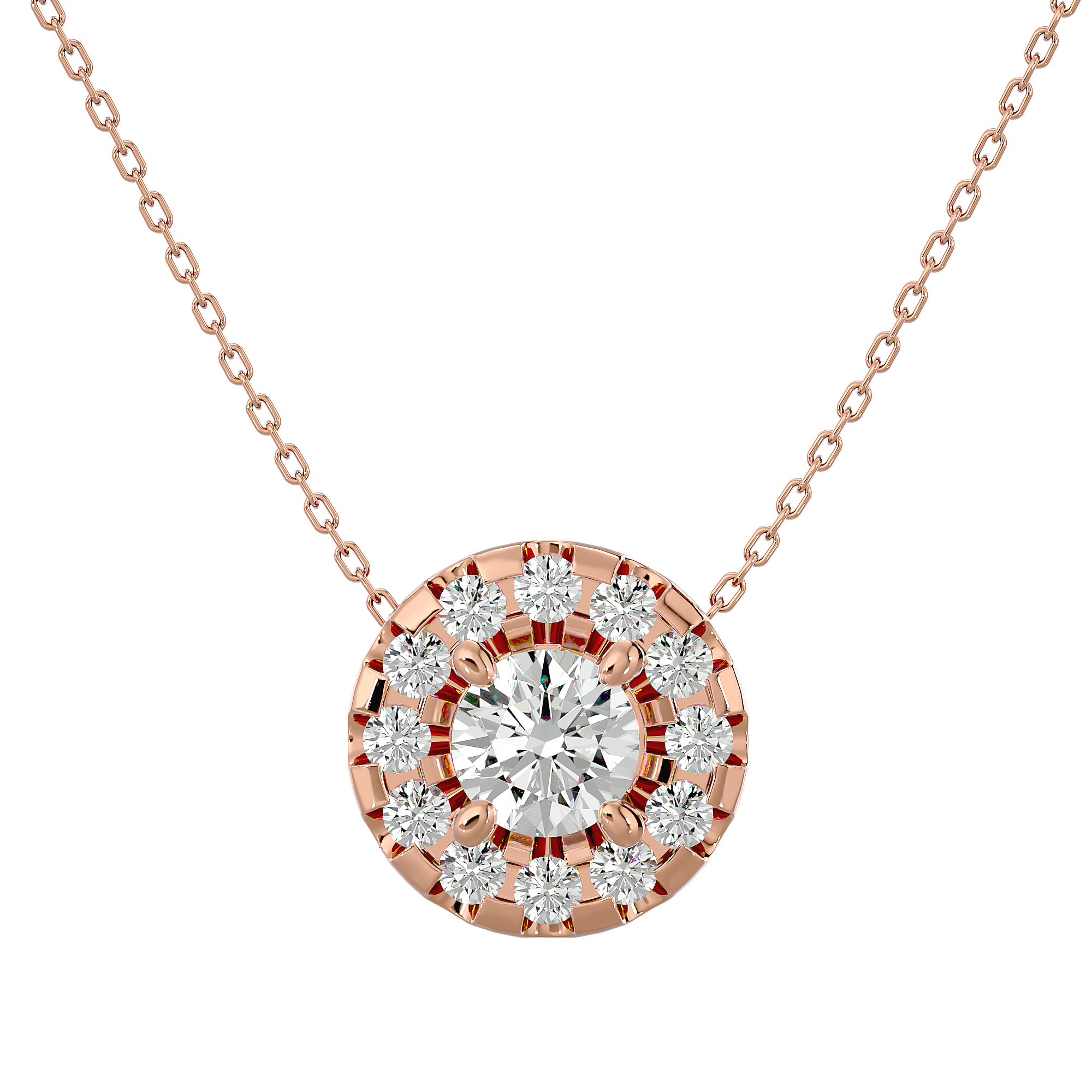 Aurora Solitaire Pendant