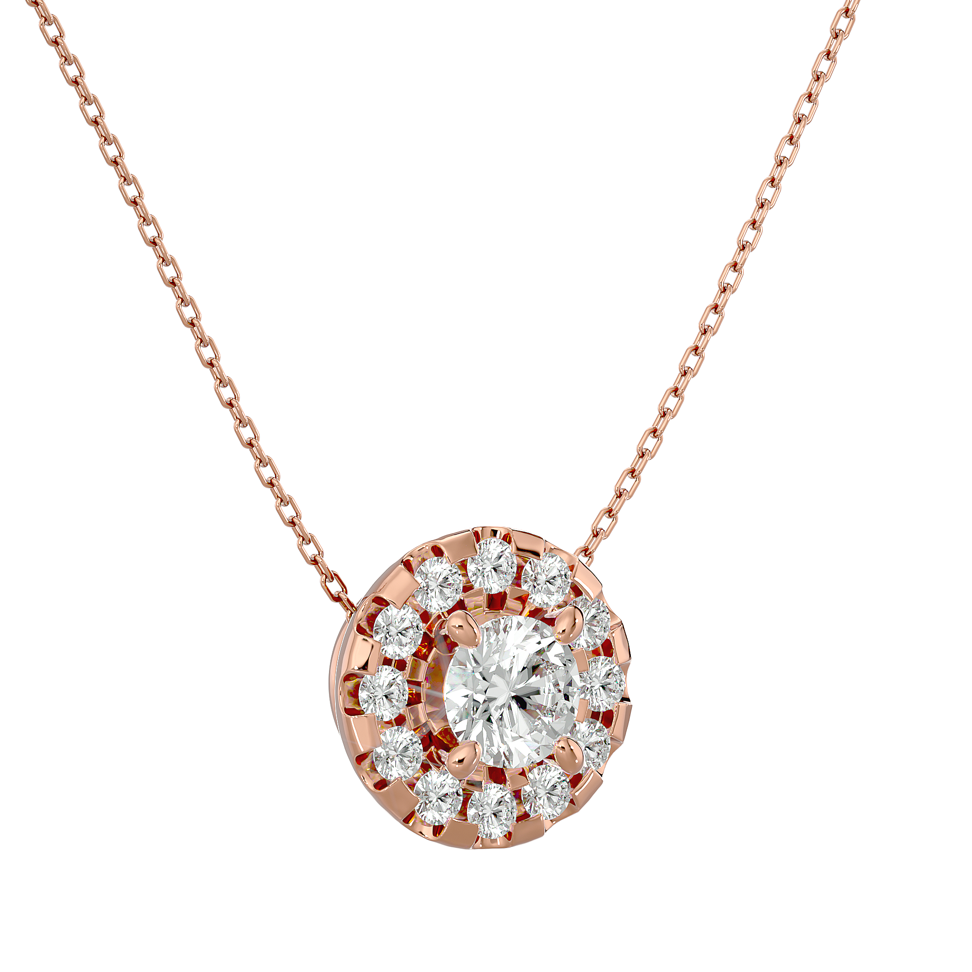 Aurora Solitaire Pendant