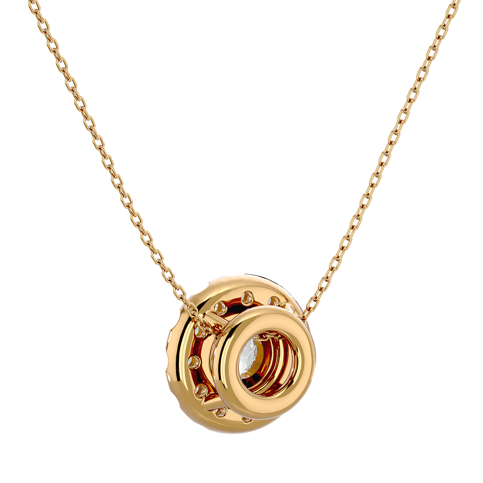 Aurora Solitaire Pendant