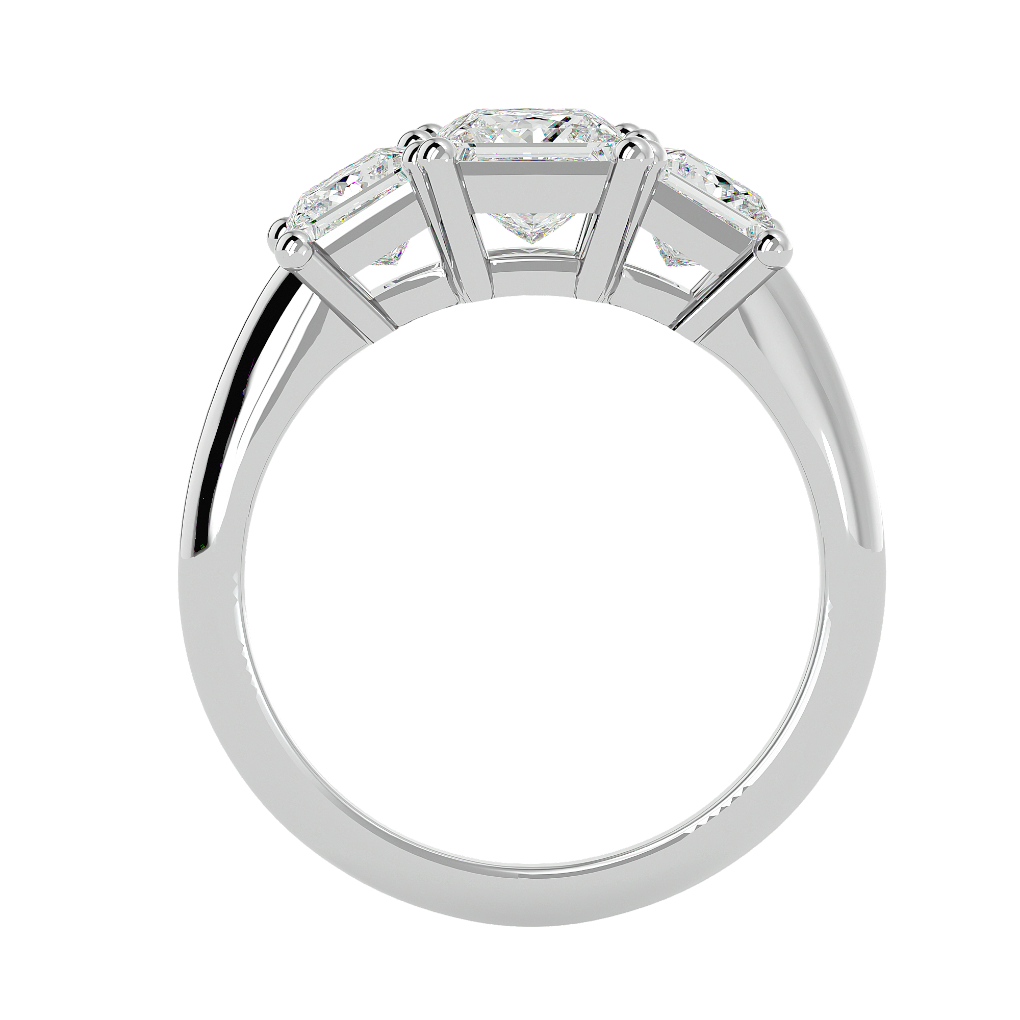 Gwyneth Three Stone Ring