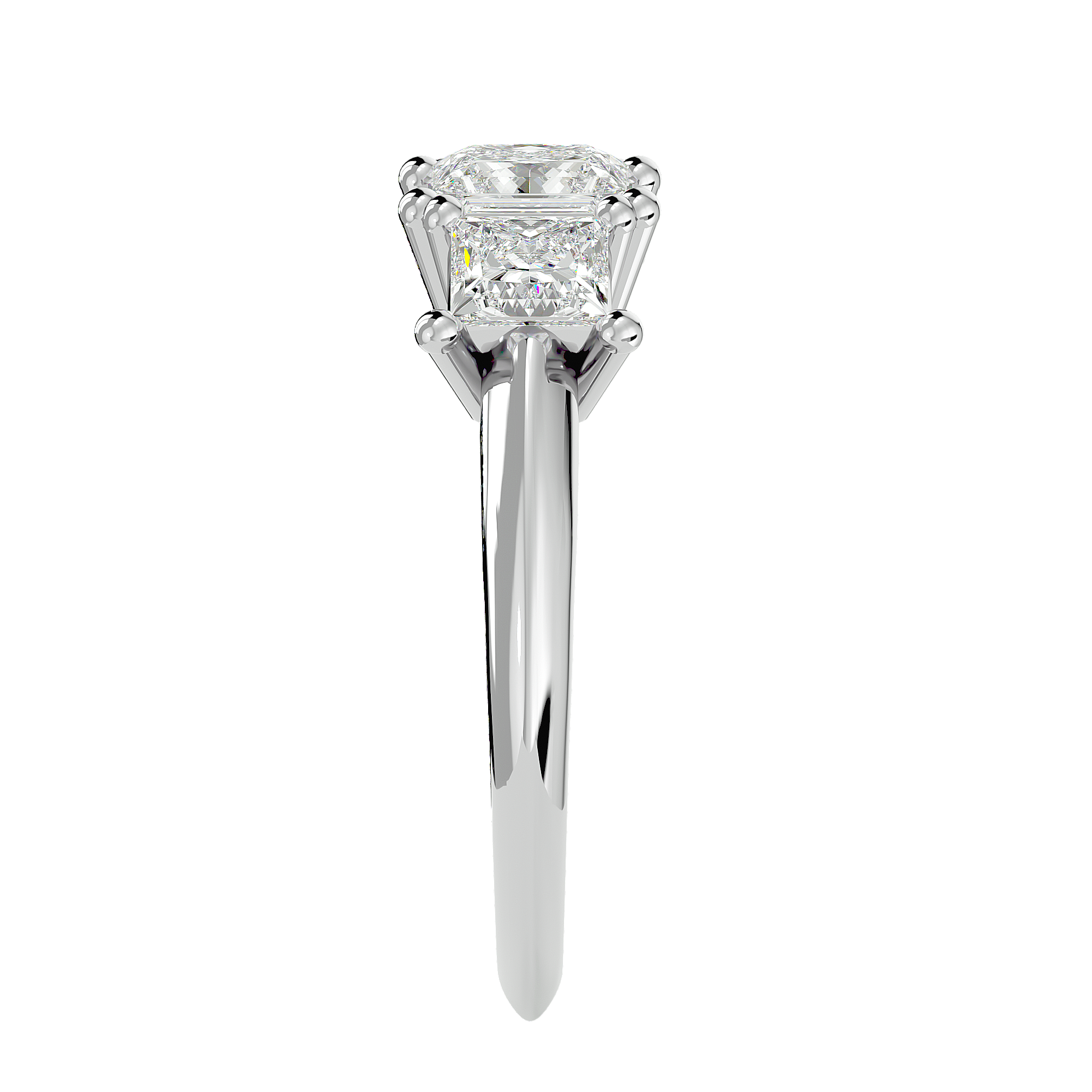 Gwyneth Three Stone Ring