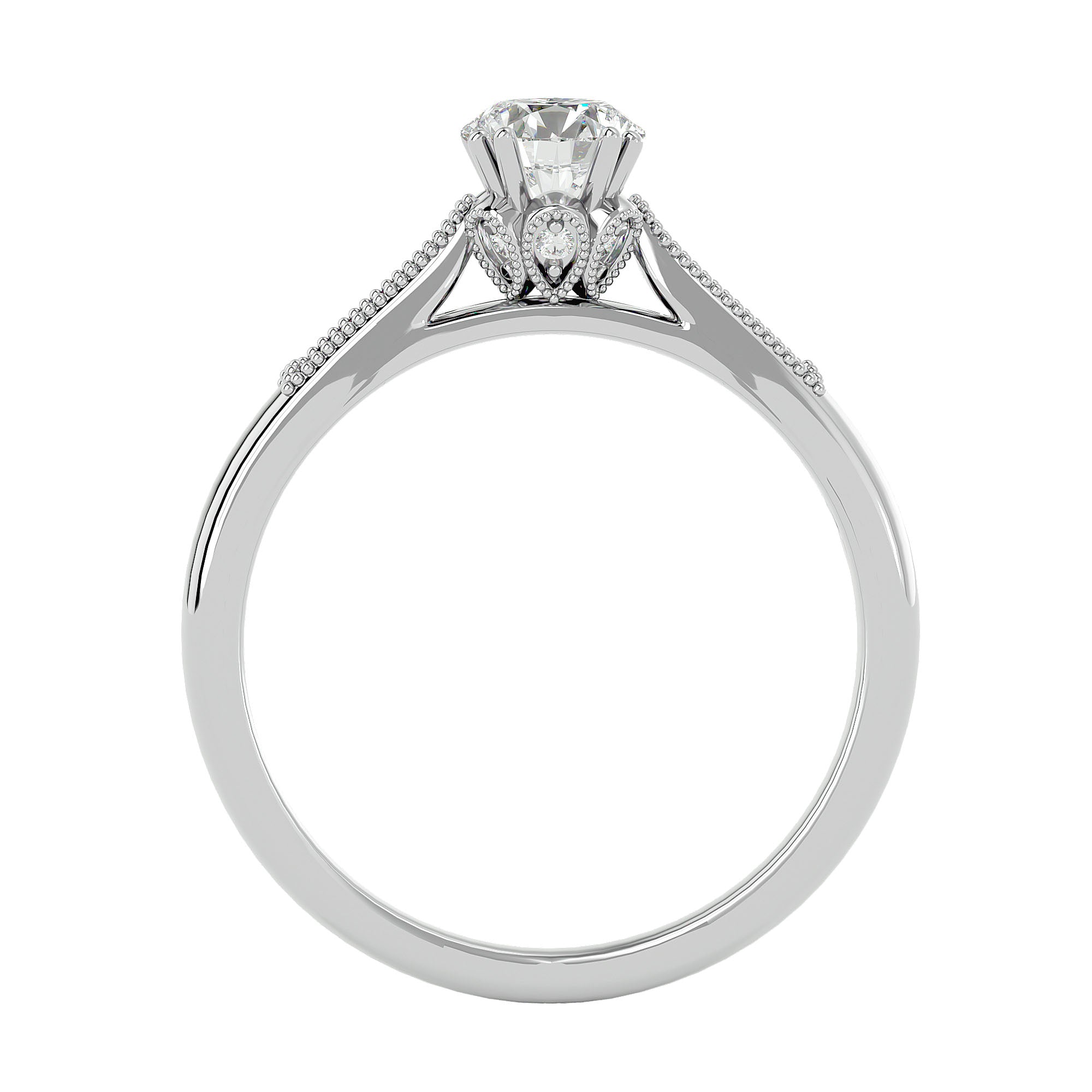 Lillian Solitaire Ring