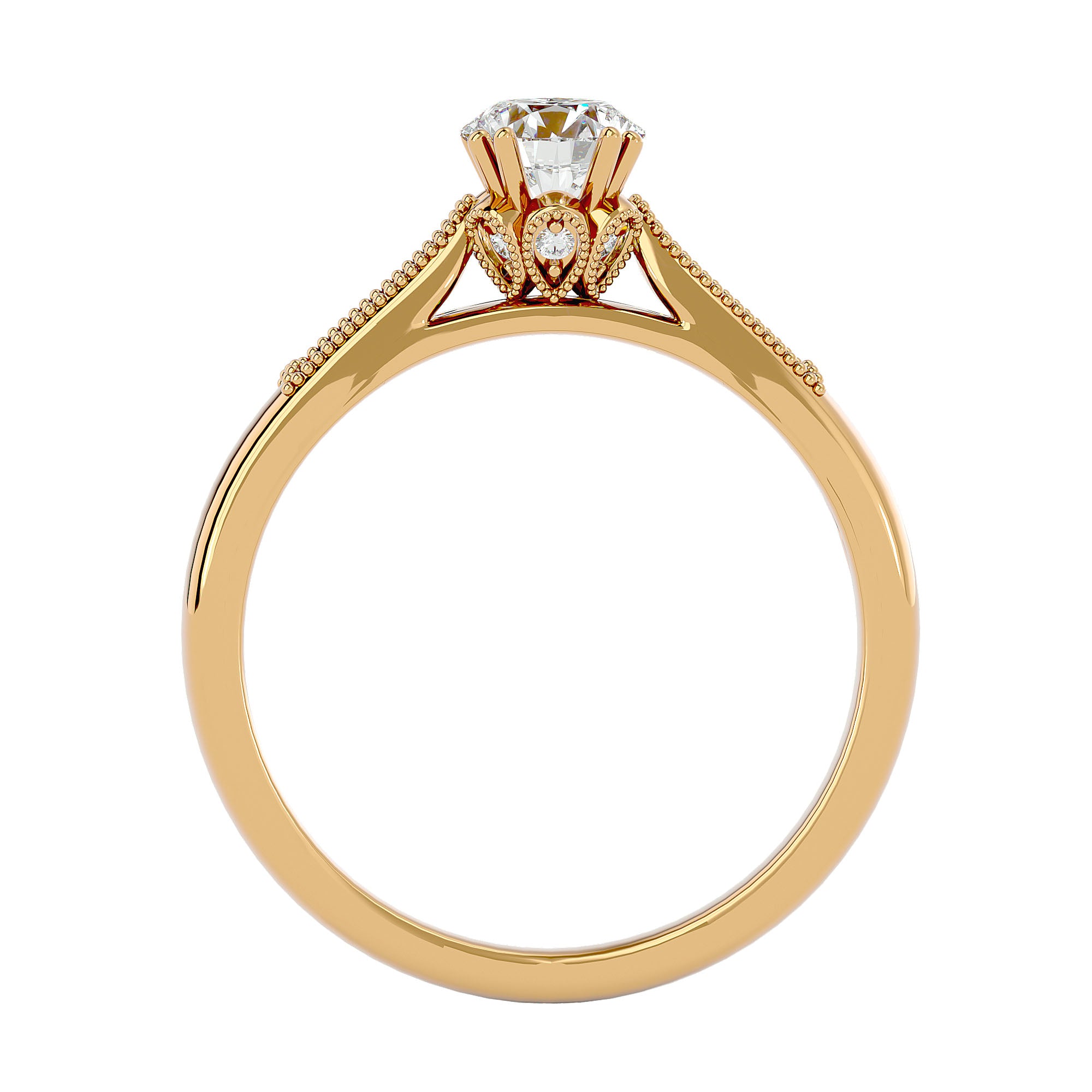 Lillian Solitaire Ring