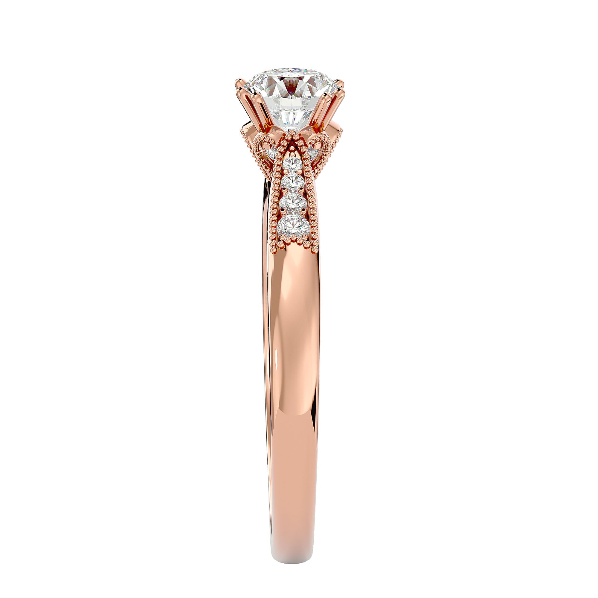 Lillian Solitaire Ring
