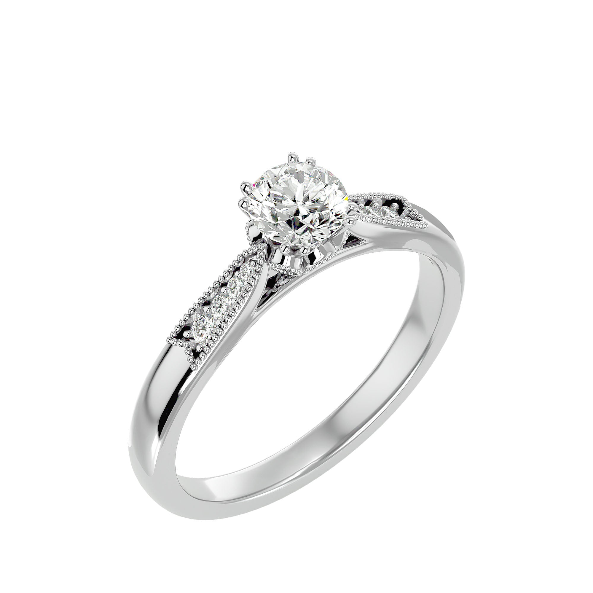 Lillian Solitaire Ring