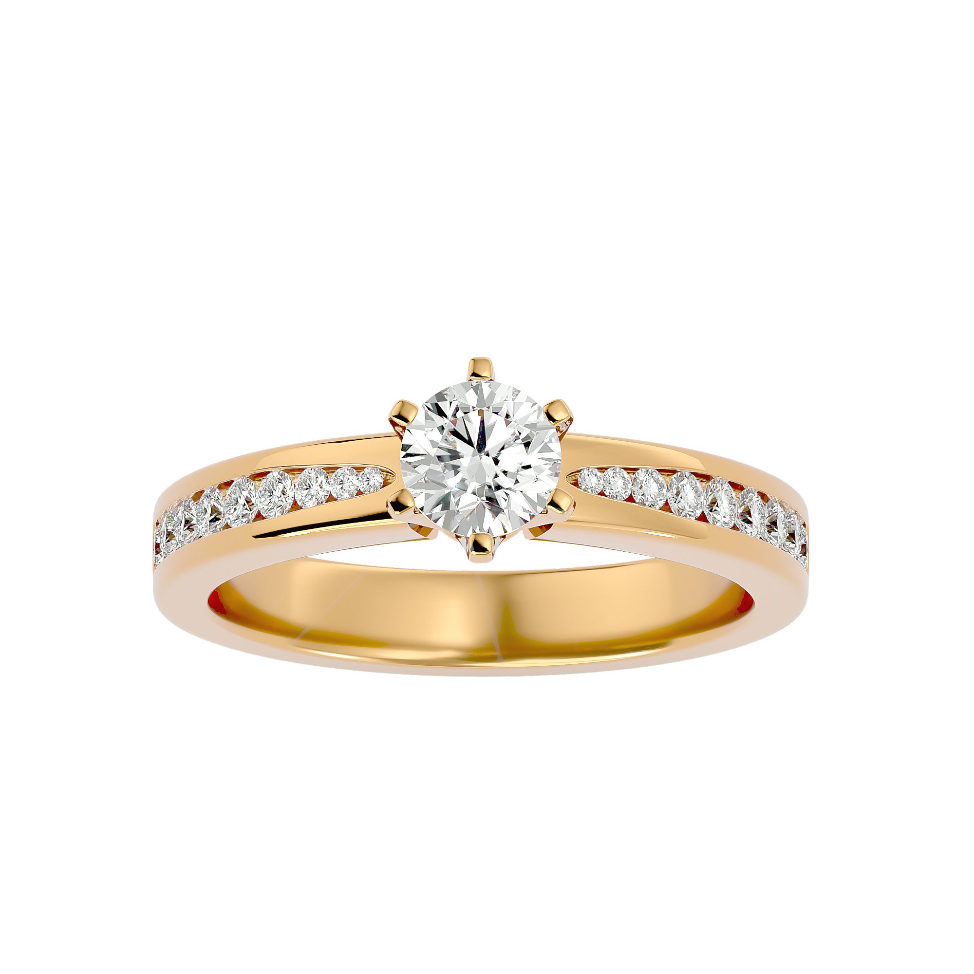 Madison Solitaire Ring