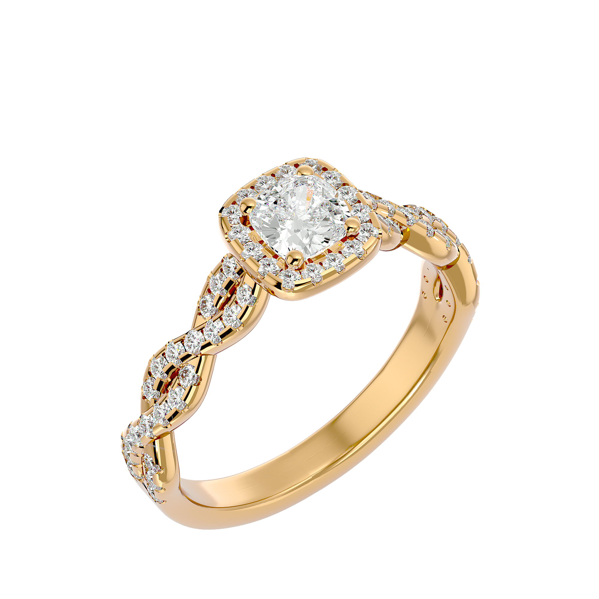 Evangeline Halo Ring
