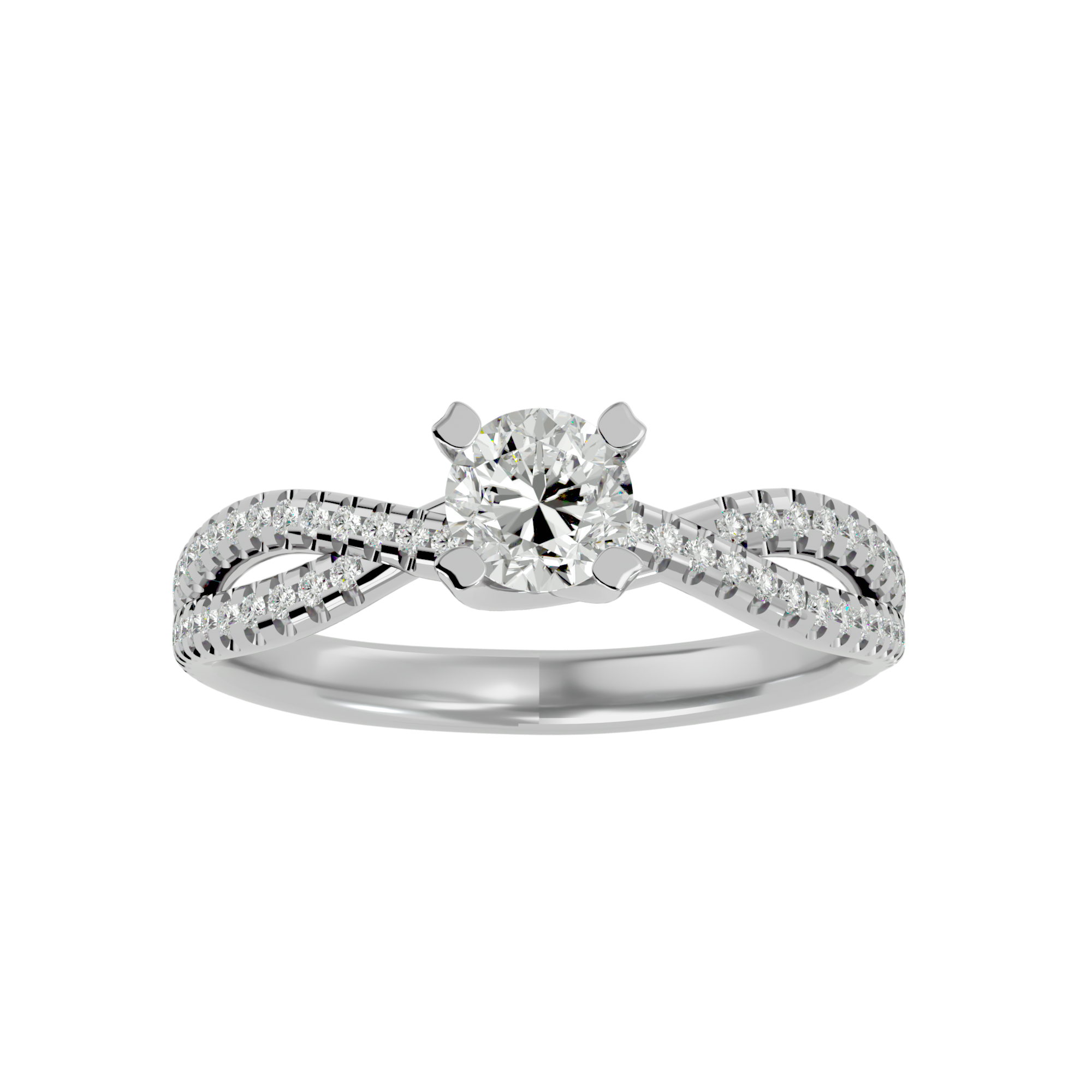 Scarlett Solitaire Ring