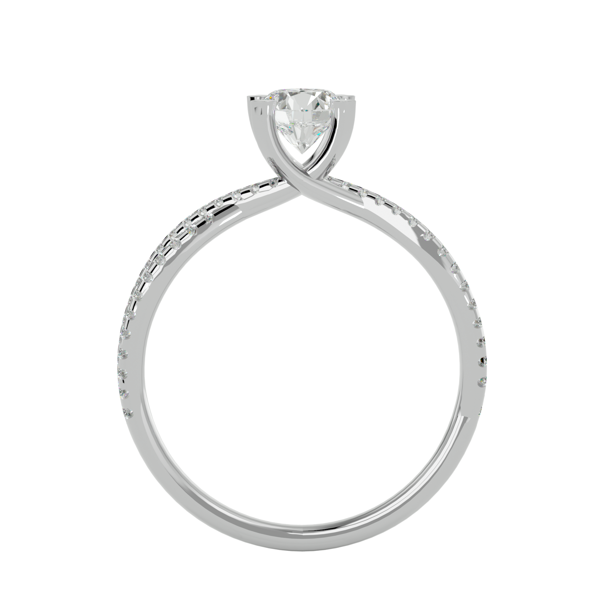Scarlett Solitaire Ring