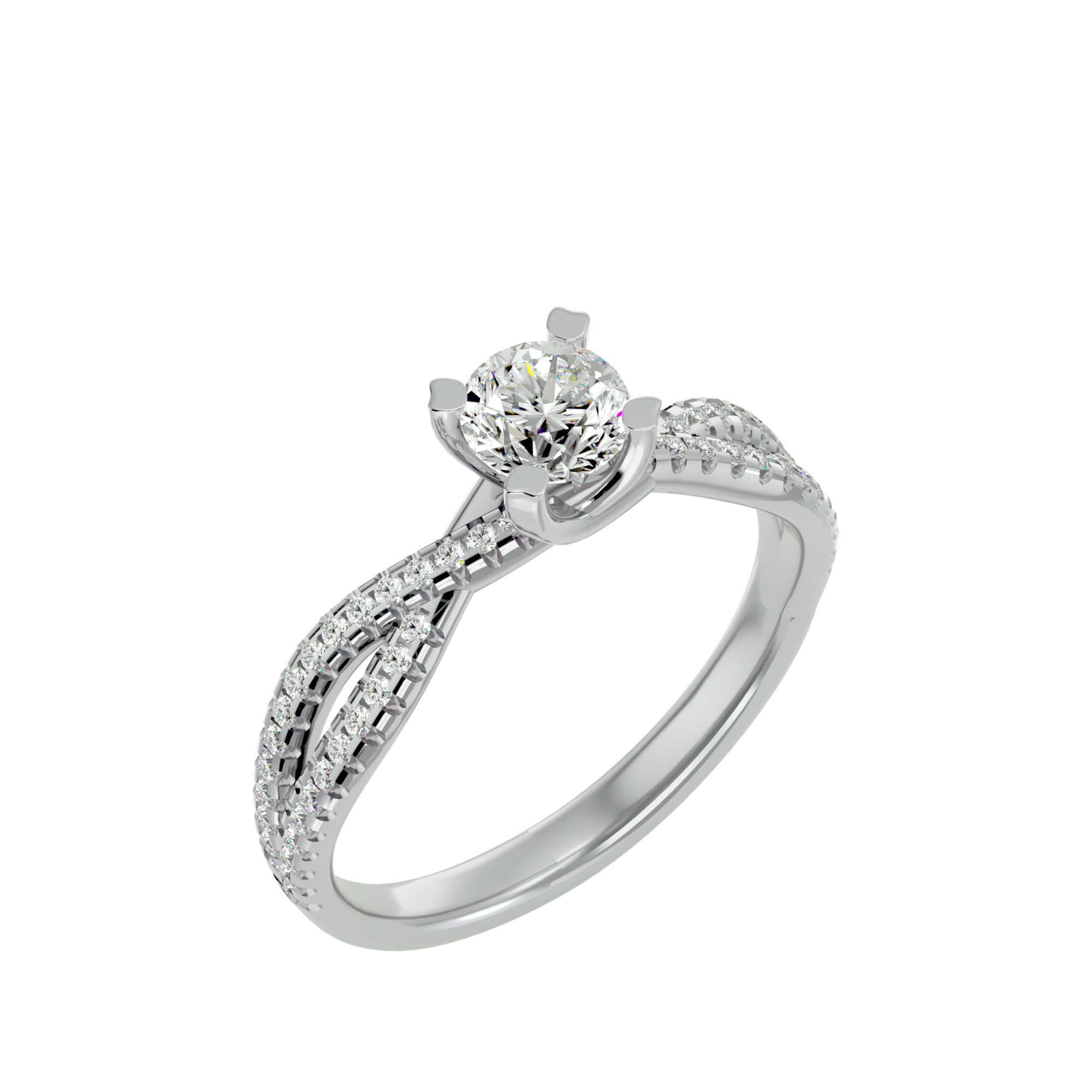 Scarlett Solitaire Ring