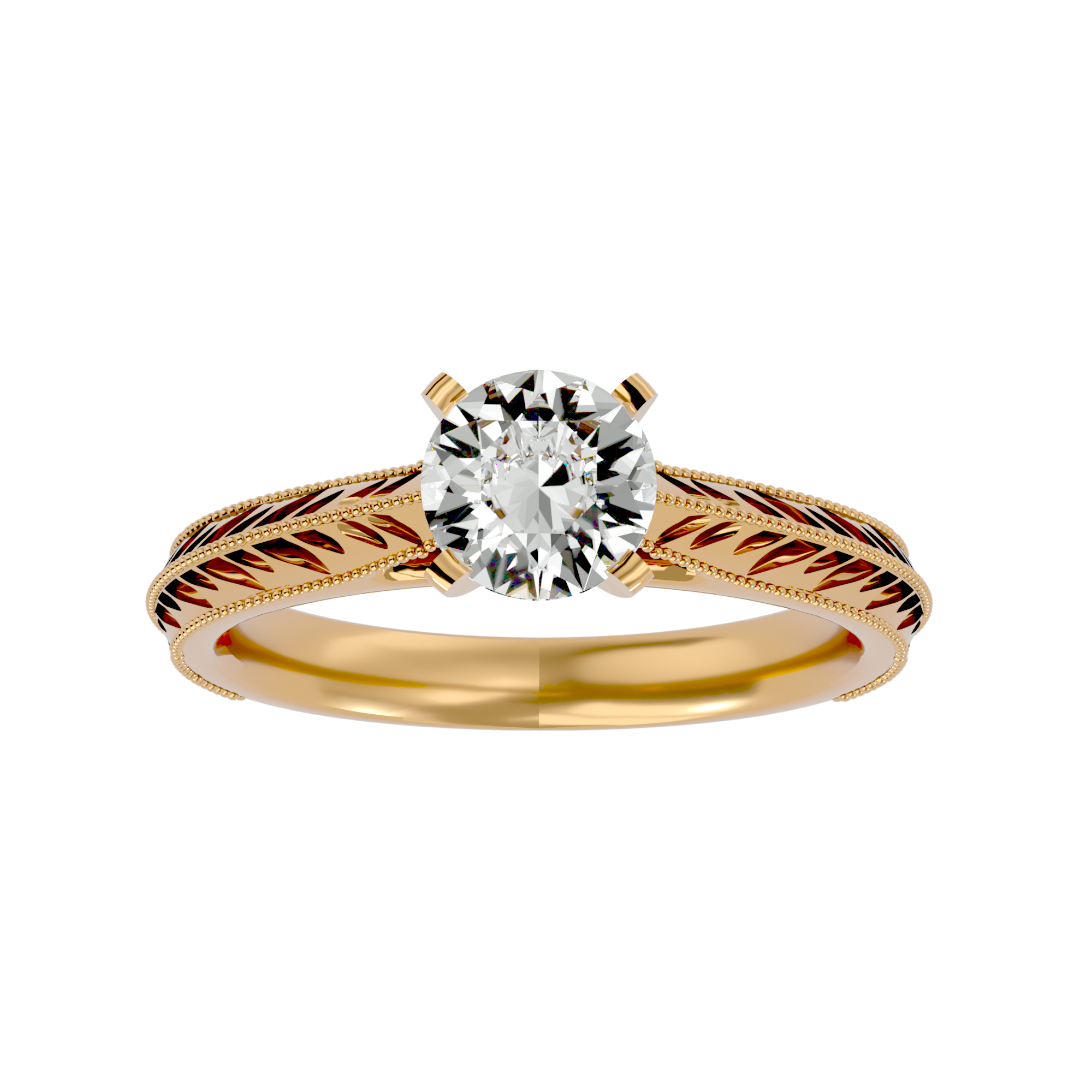 Hazel Solitaire Solitaire Ring