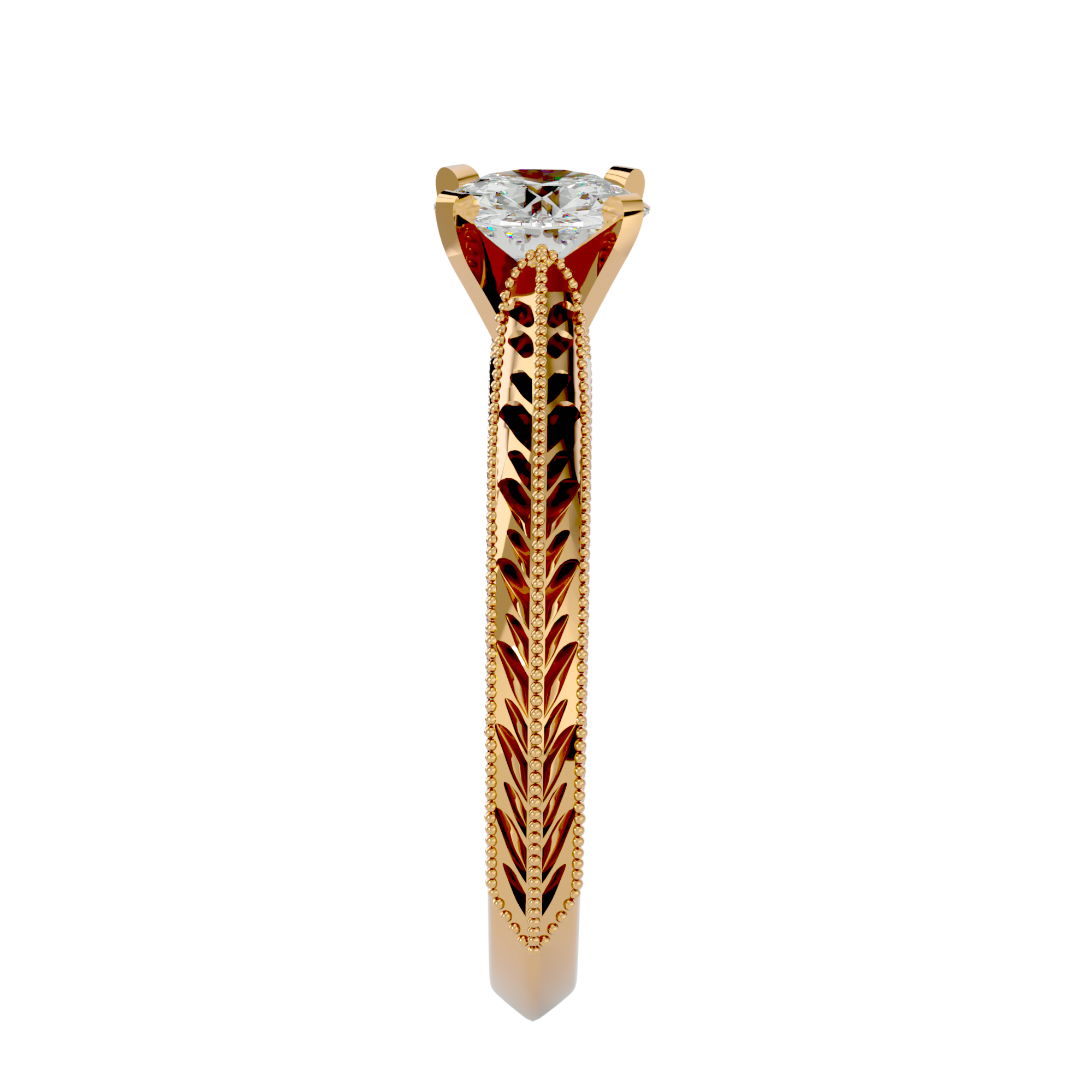 Hazel Solitaire Solitaire Ring