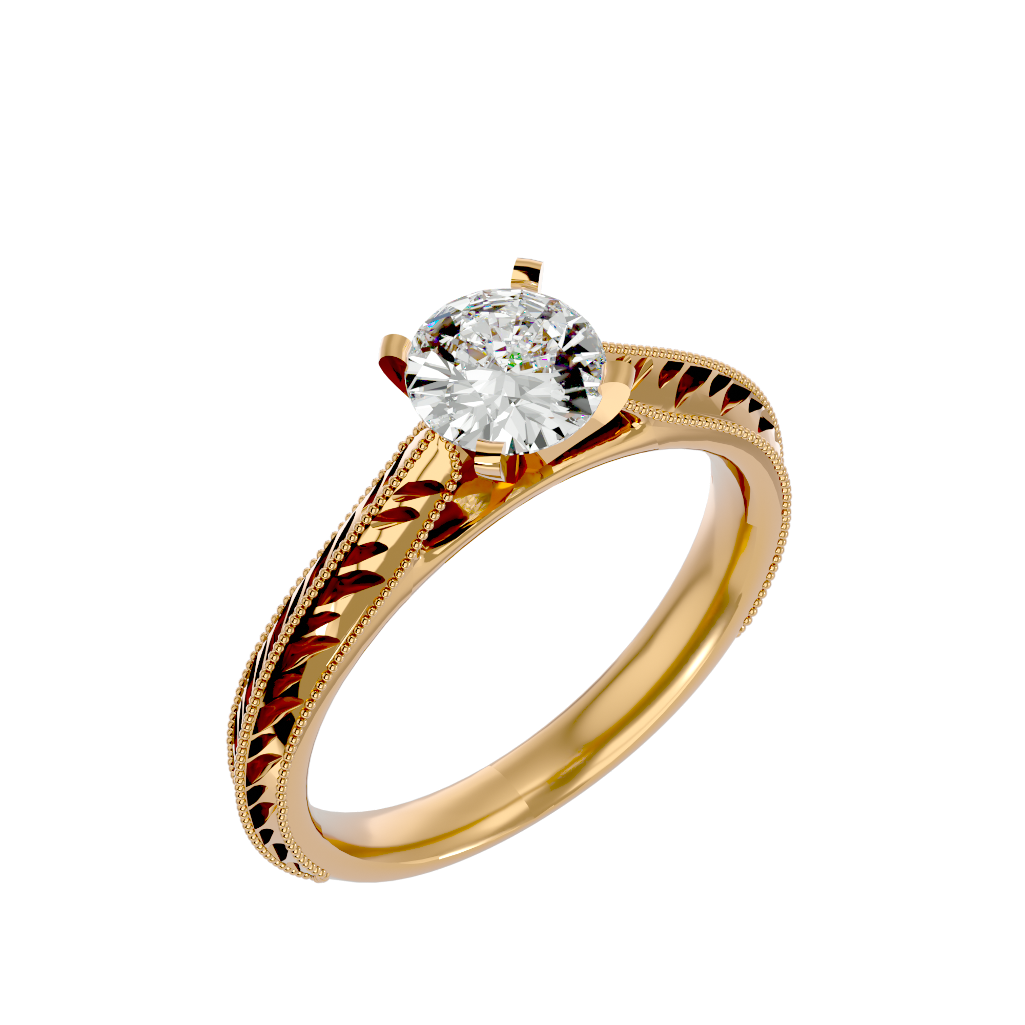 Hazel Solitaire Solitaire Ring