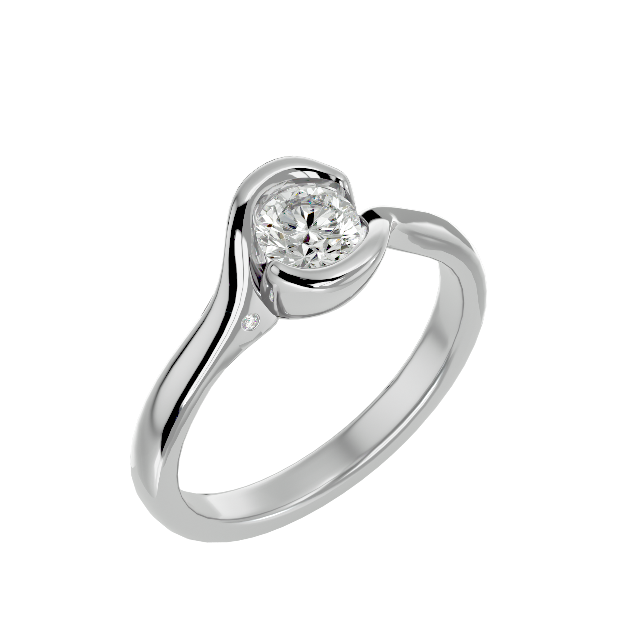 Addison Solitaire Ring