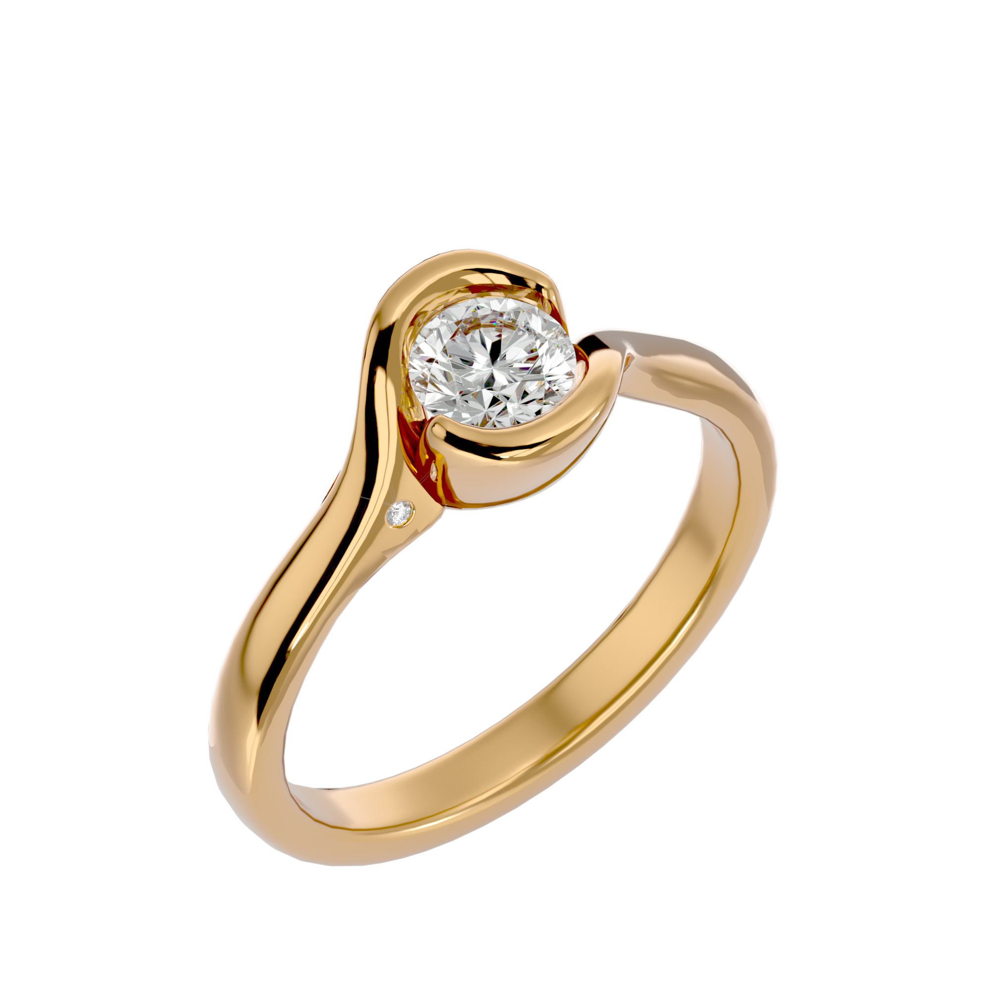 Addison Solitaire Ring
