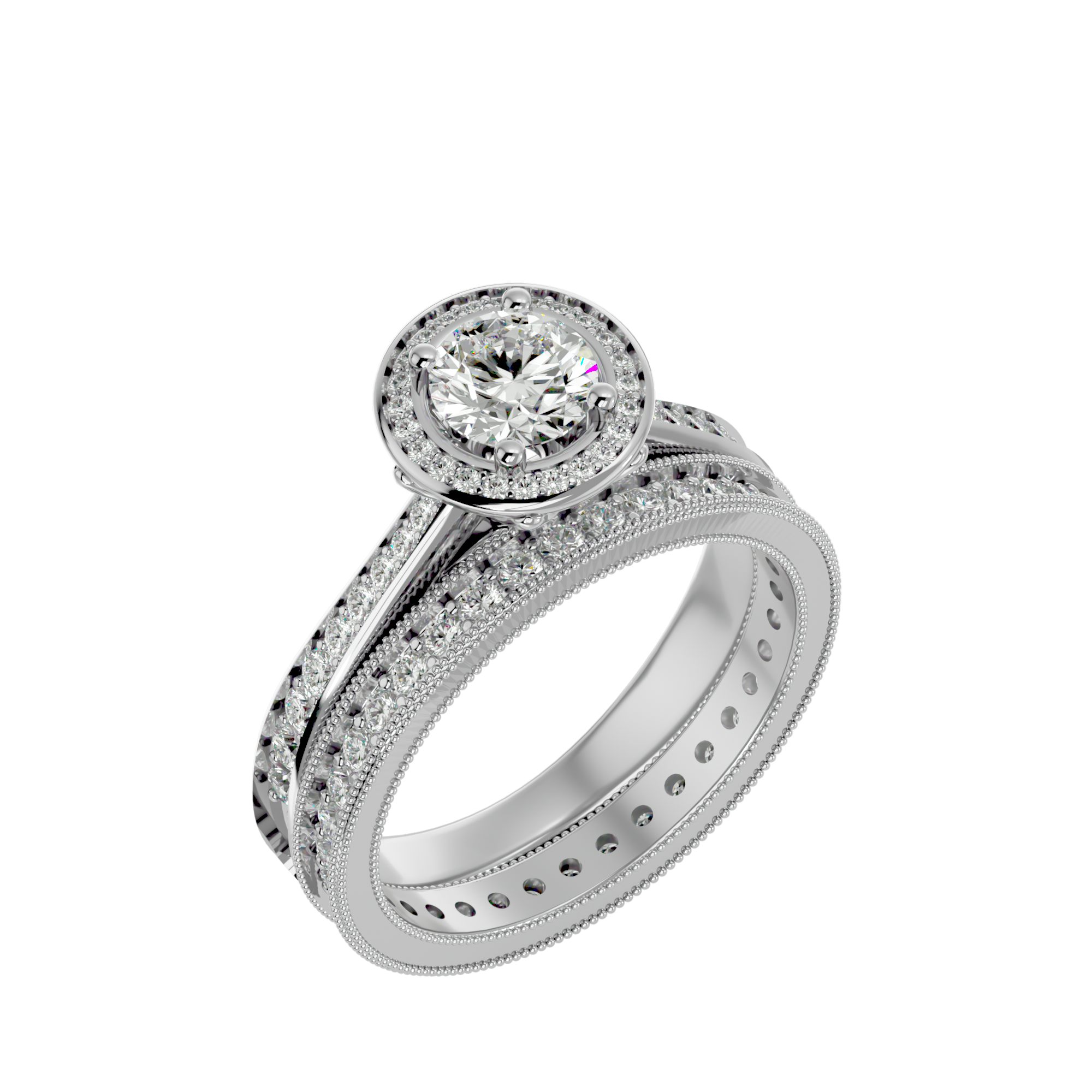 Lorelei Halo Ring
