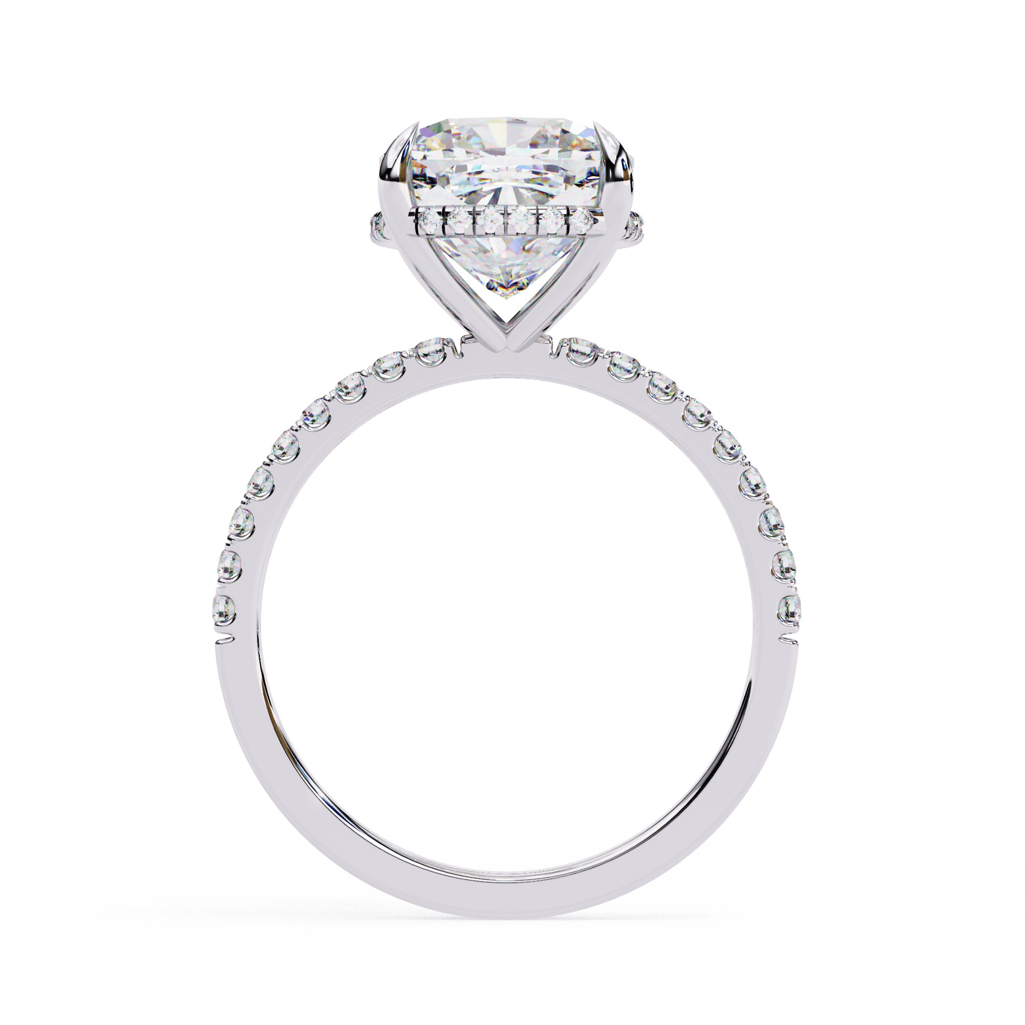 Paisley Solitaire Ring
