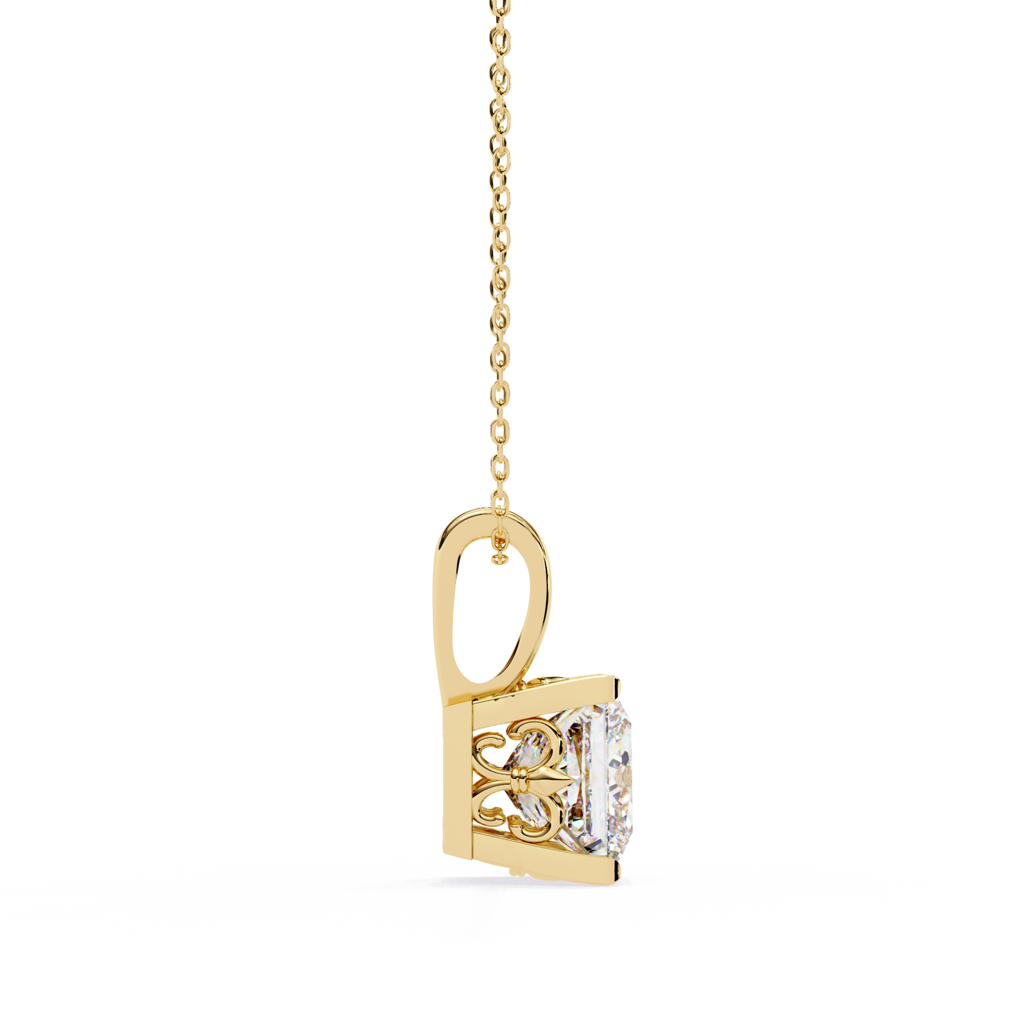 Karine Solitaire Pendant